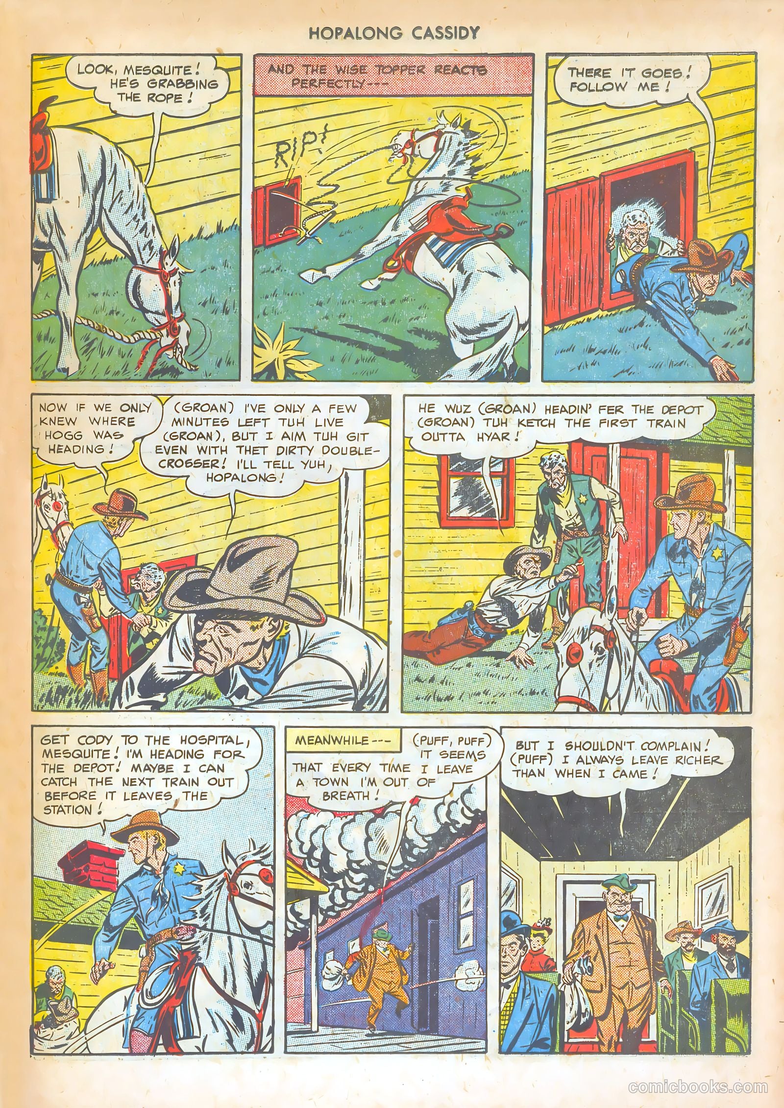 Hopalong Cassidy #32 — page 23 of 36