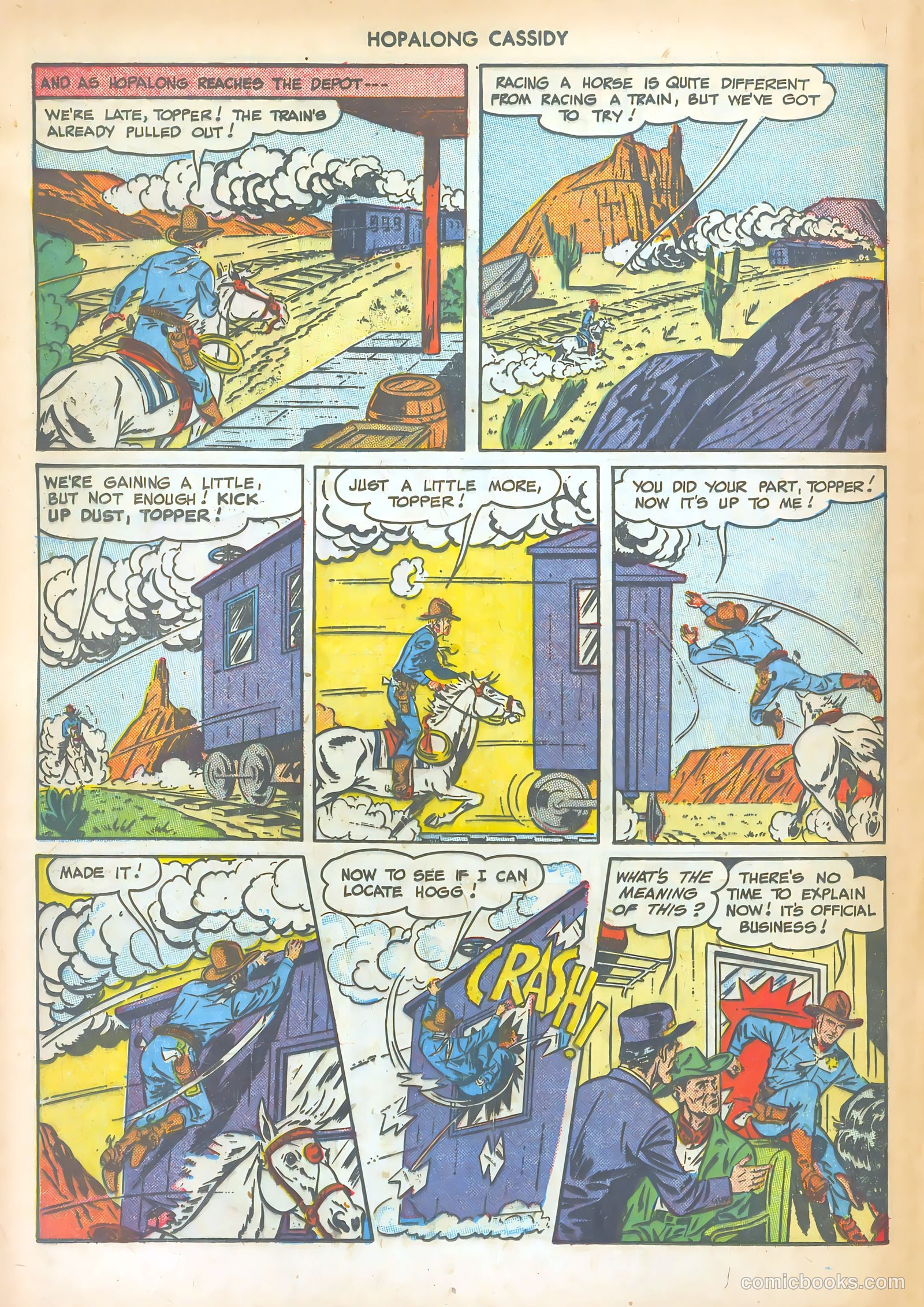 Hopalong Cassidy #32 — page 24 of 36