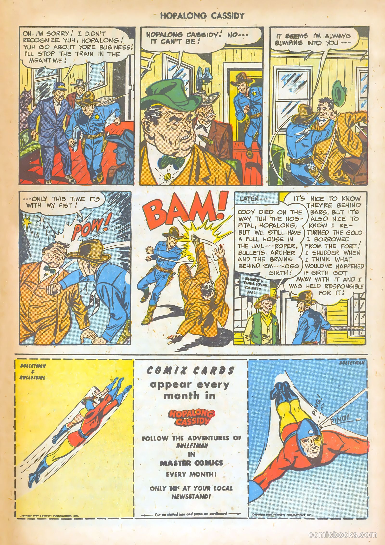 Hopalong Cassidy #32 — page 25 of 36