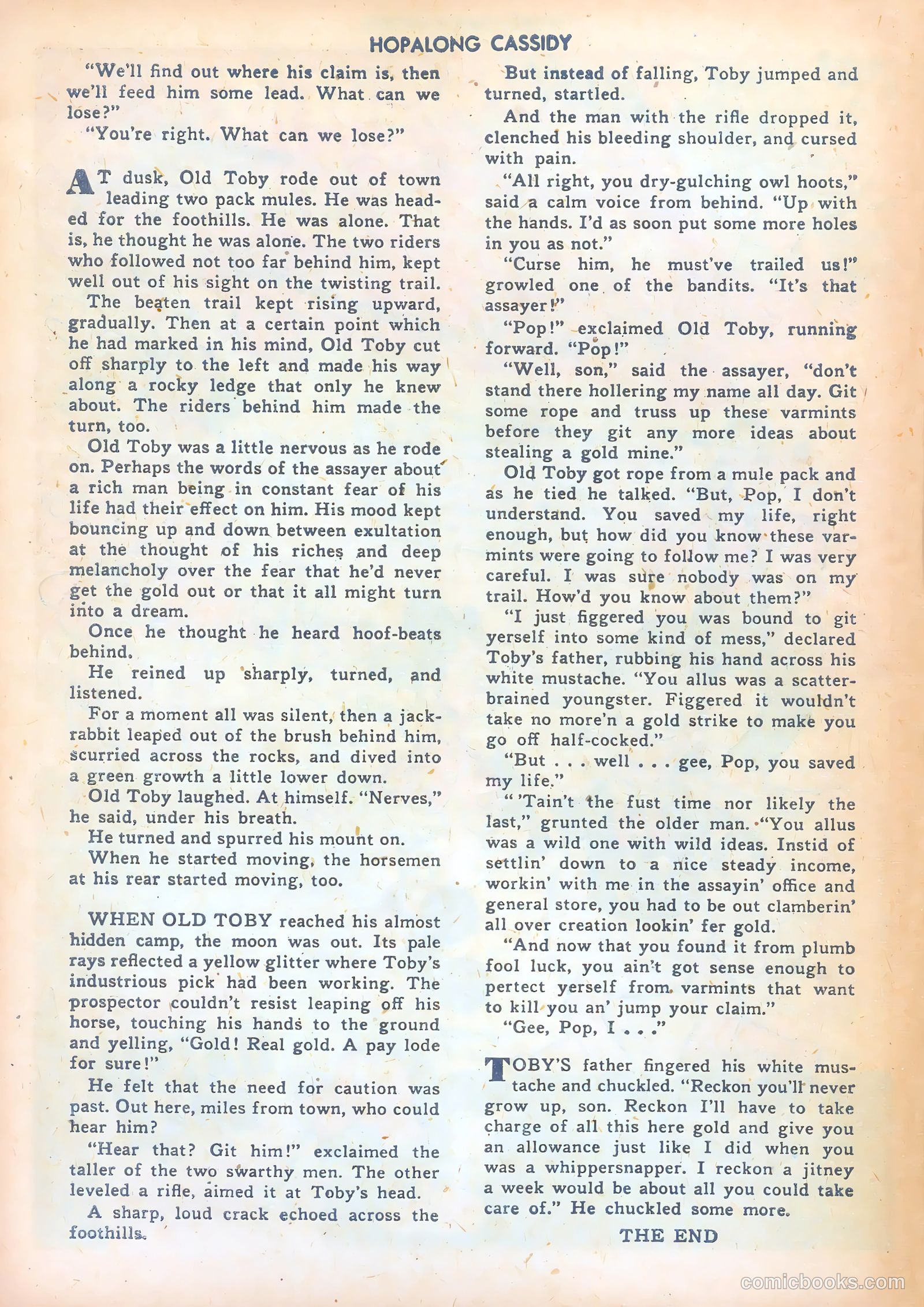 Hopalong Cassidy #32 — page 28 of 36