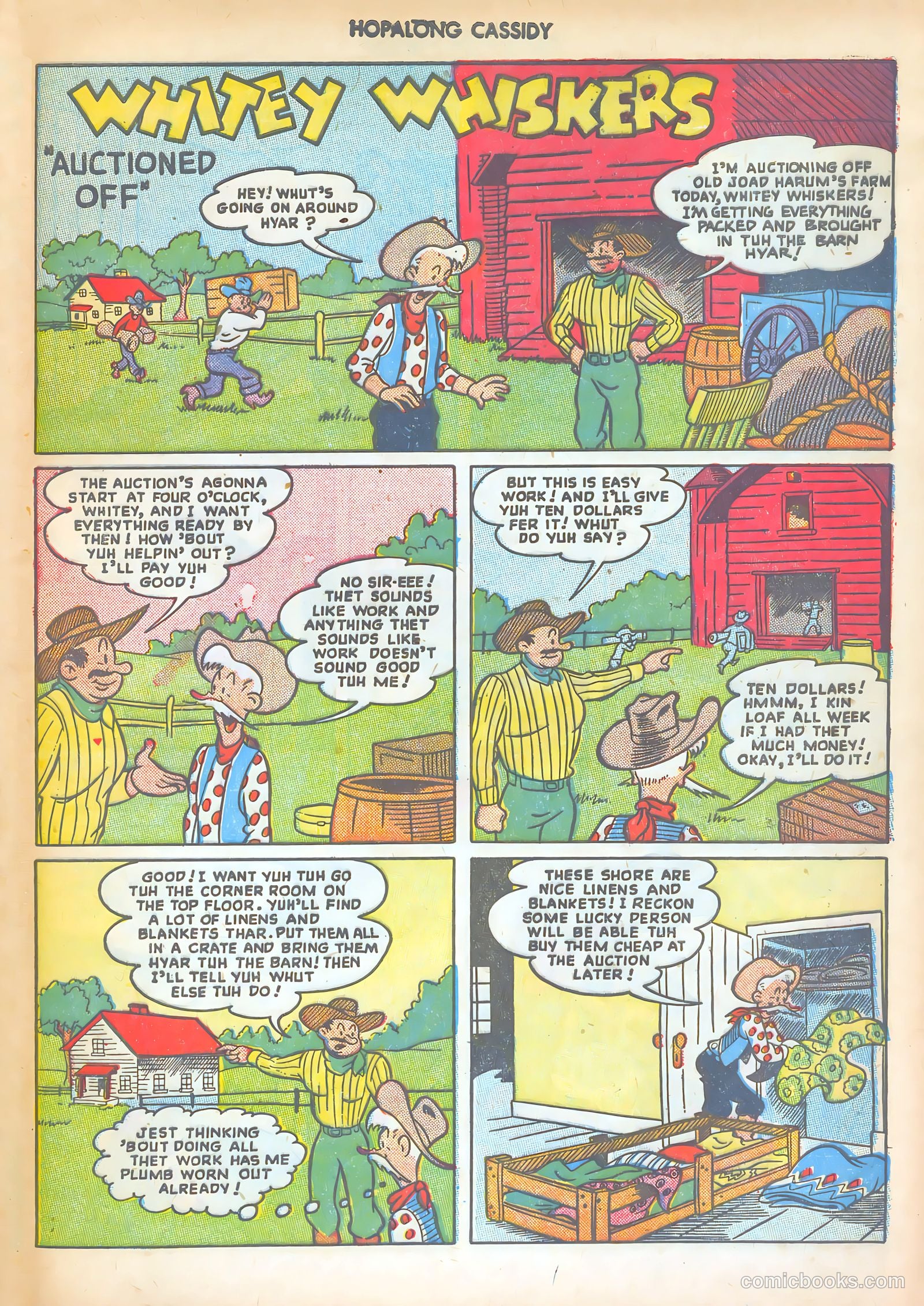 Hopalong Cassidy #32 — page 29 of 36