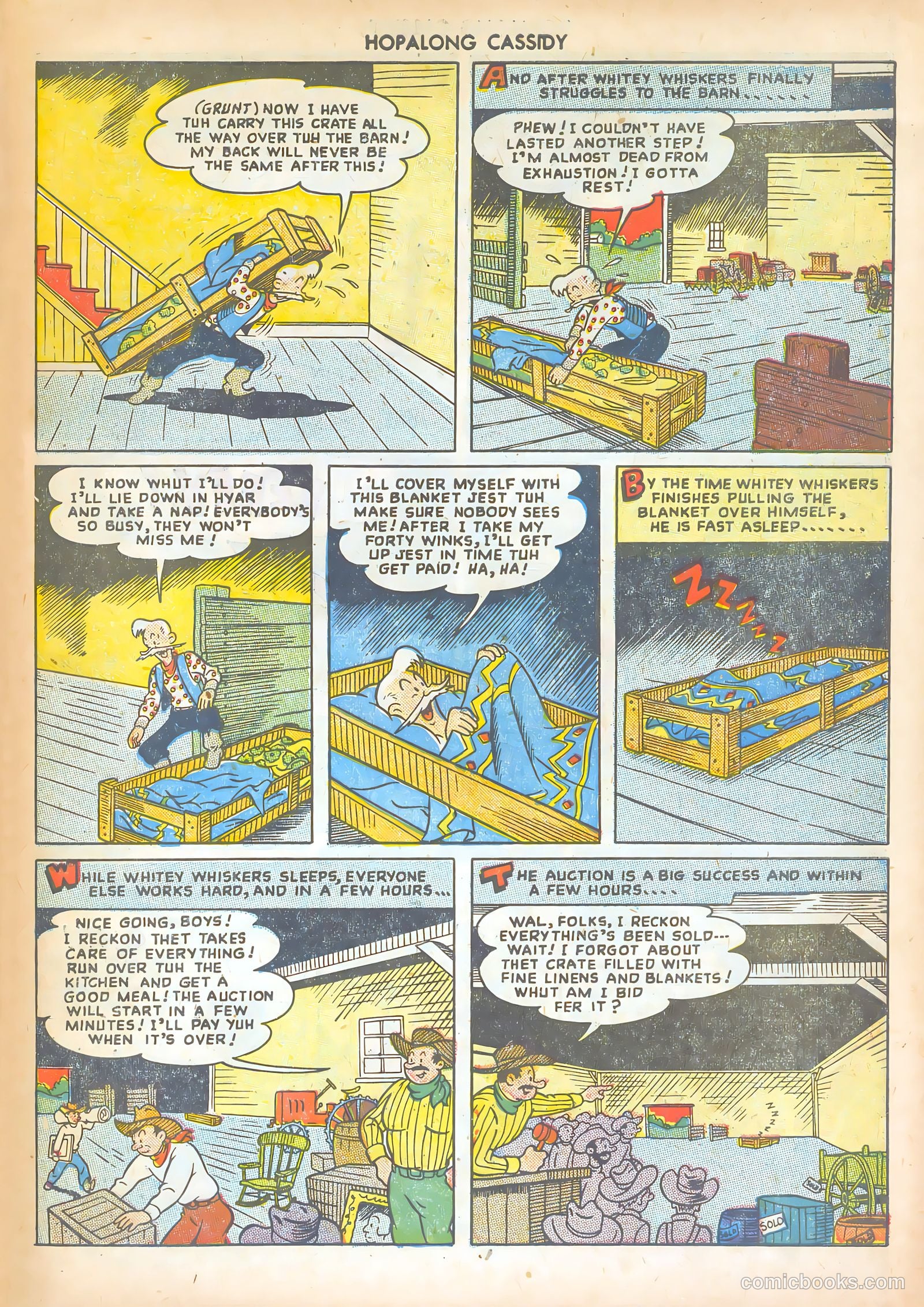 Hopalong Cassidy #32 — page 31 of 36