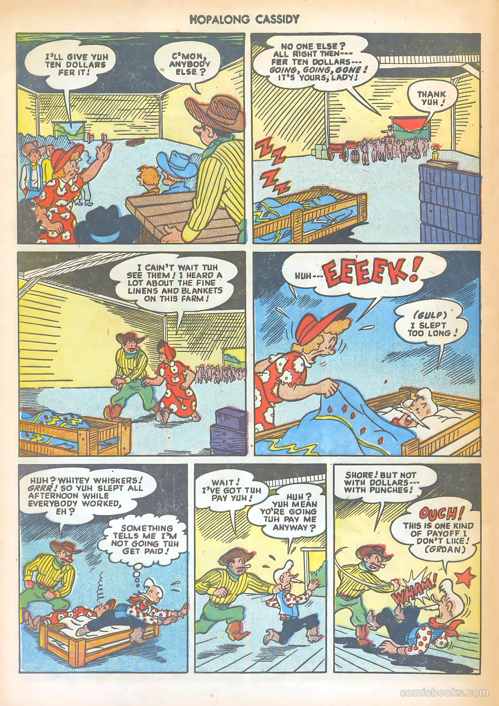 Hopalong Cassidy #32 — page 32 of 36