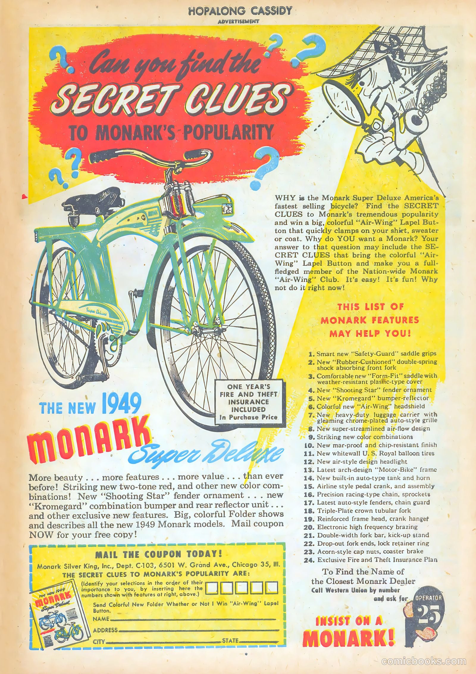 Hopalong Cassidy #32 — page 33 of 36