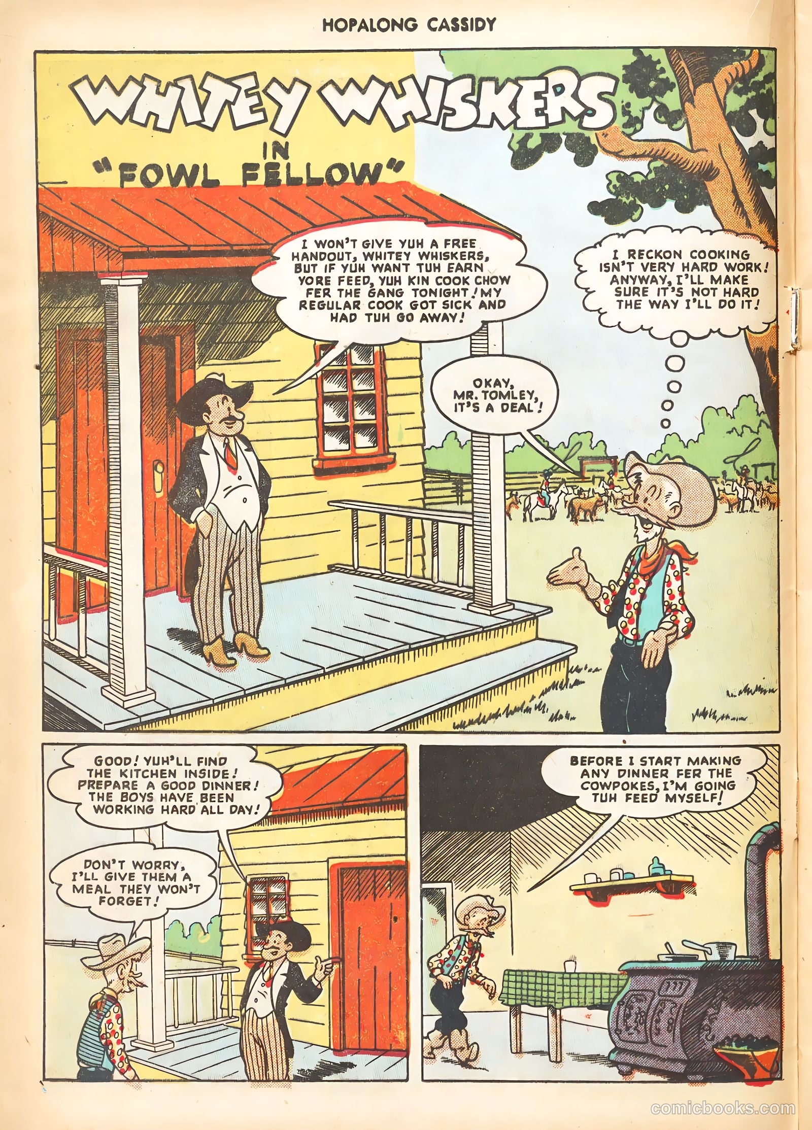 Hopalong Cassidy #33 — page 16 of 52
