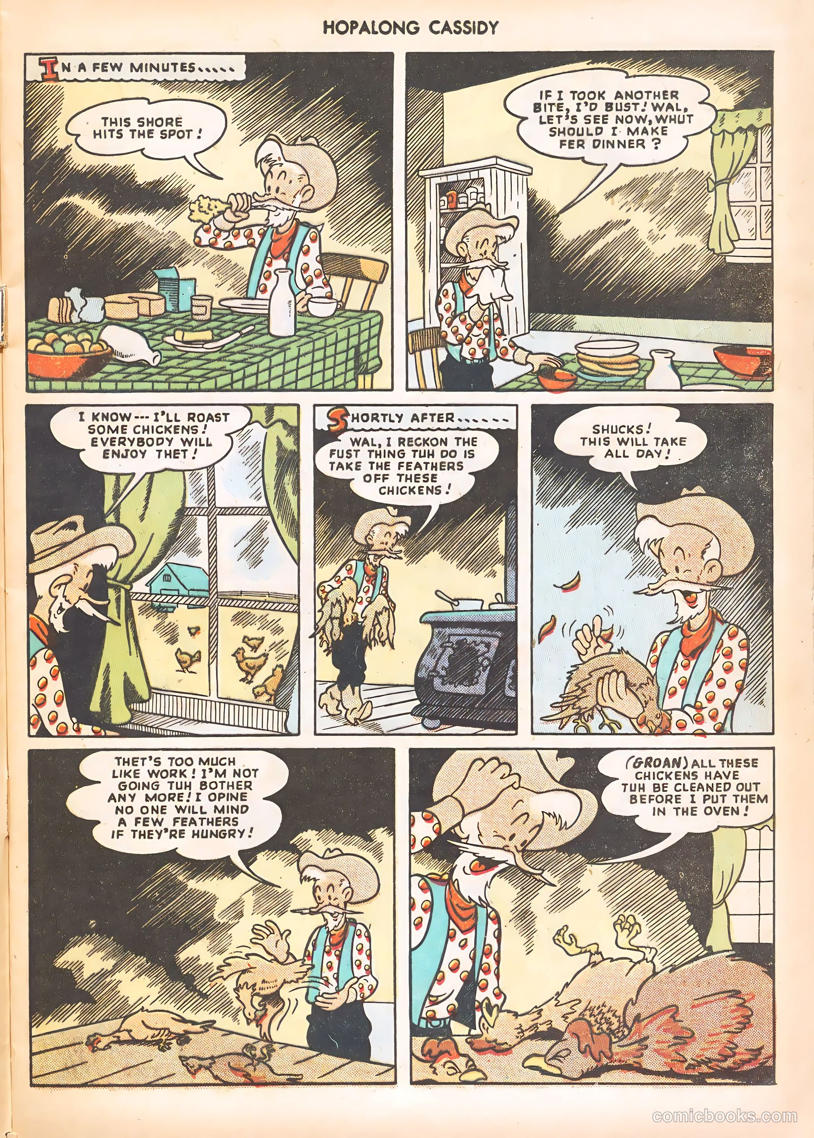 Hopalong Cassidy #33 — page 17 of 52