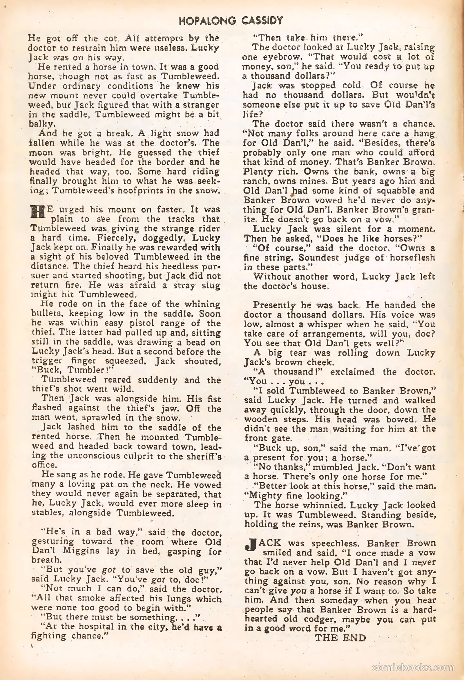 Hopalong Cassidy #33 — page 22 of 52