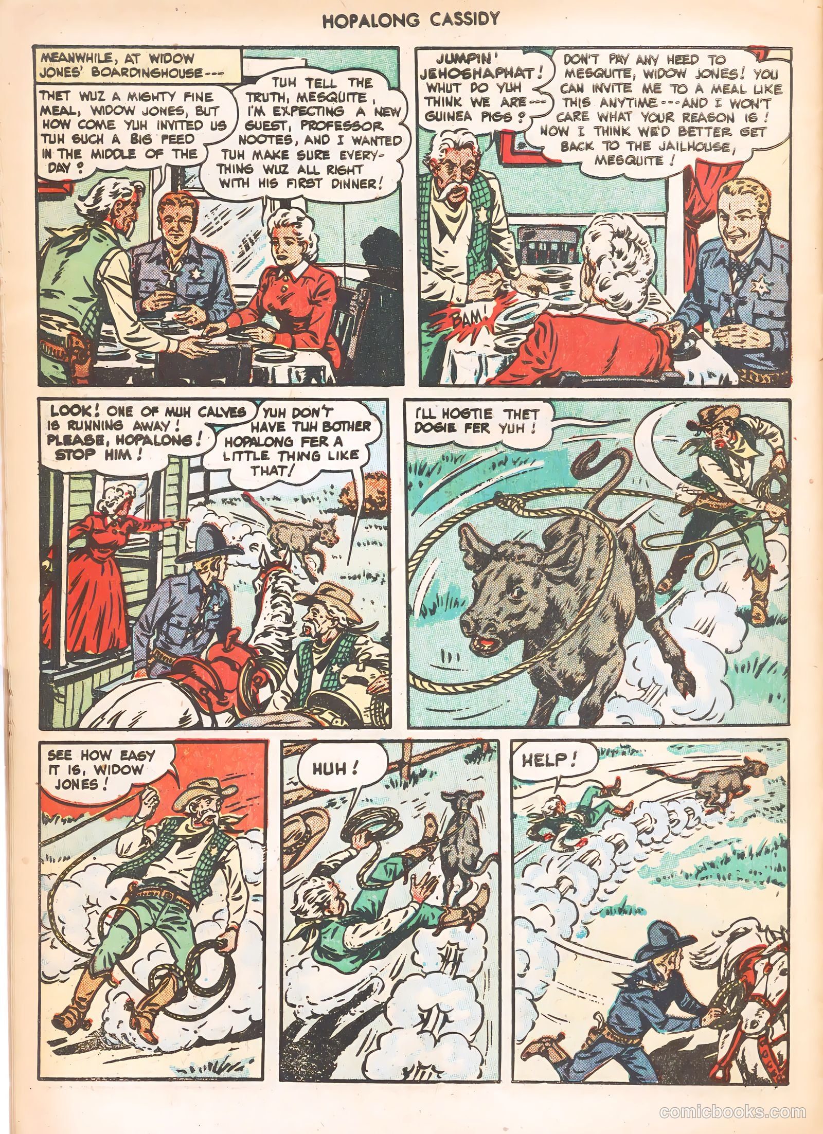 Hopalong Cassidy #33 — page 34 of 52