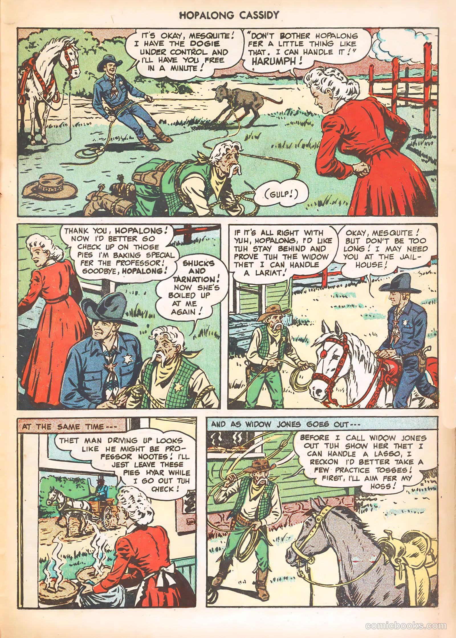 Hopalong Cassidy #33 — page 35 of 52