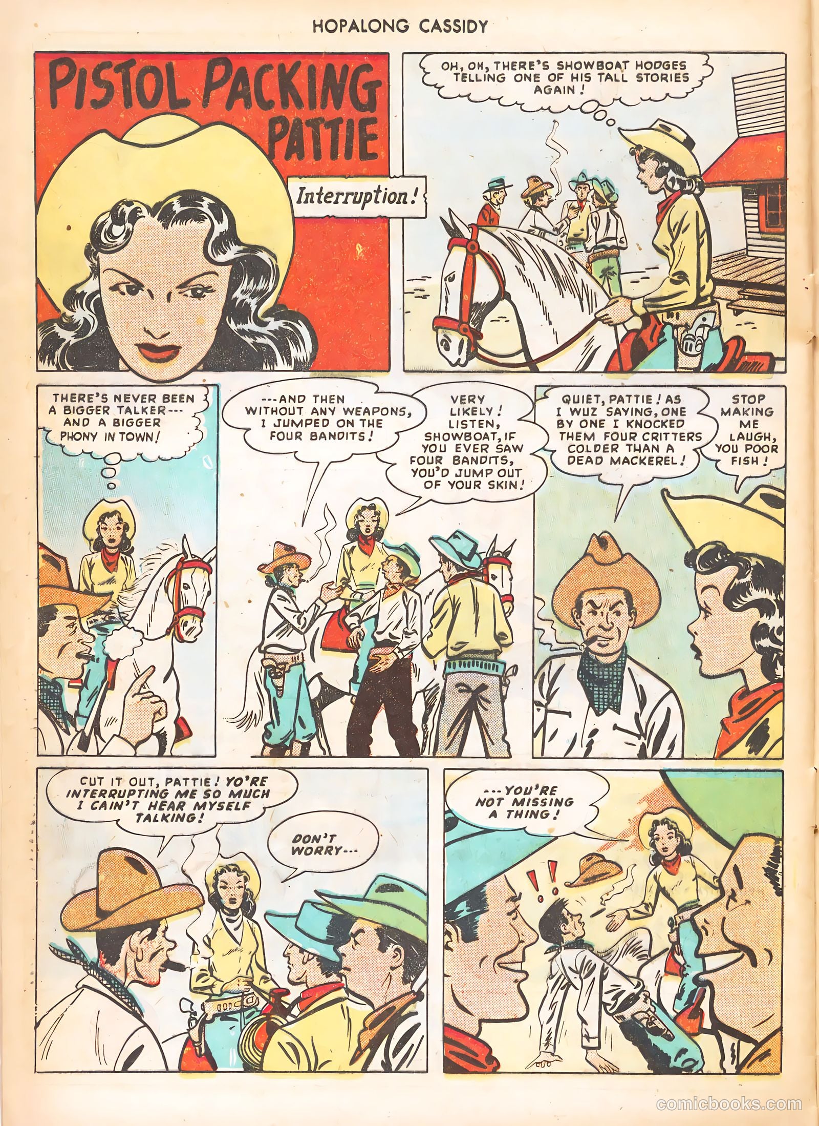 Hopalong Cassidy #33 — page 40 of 52