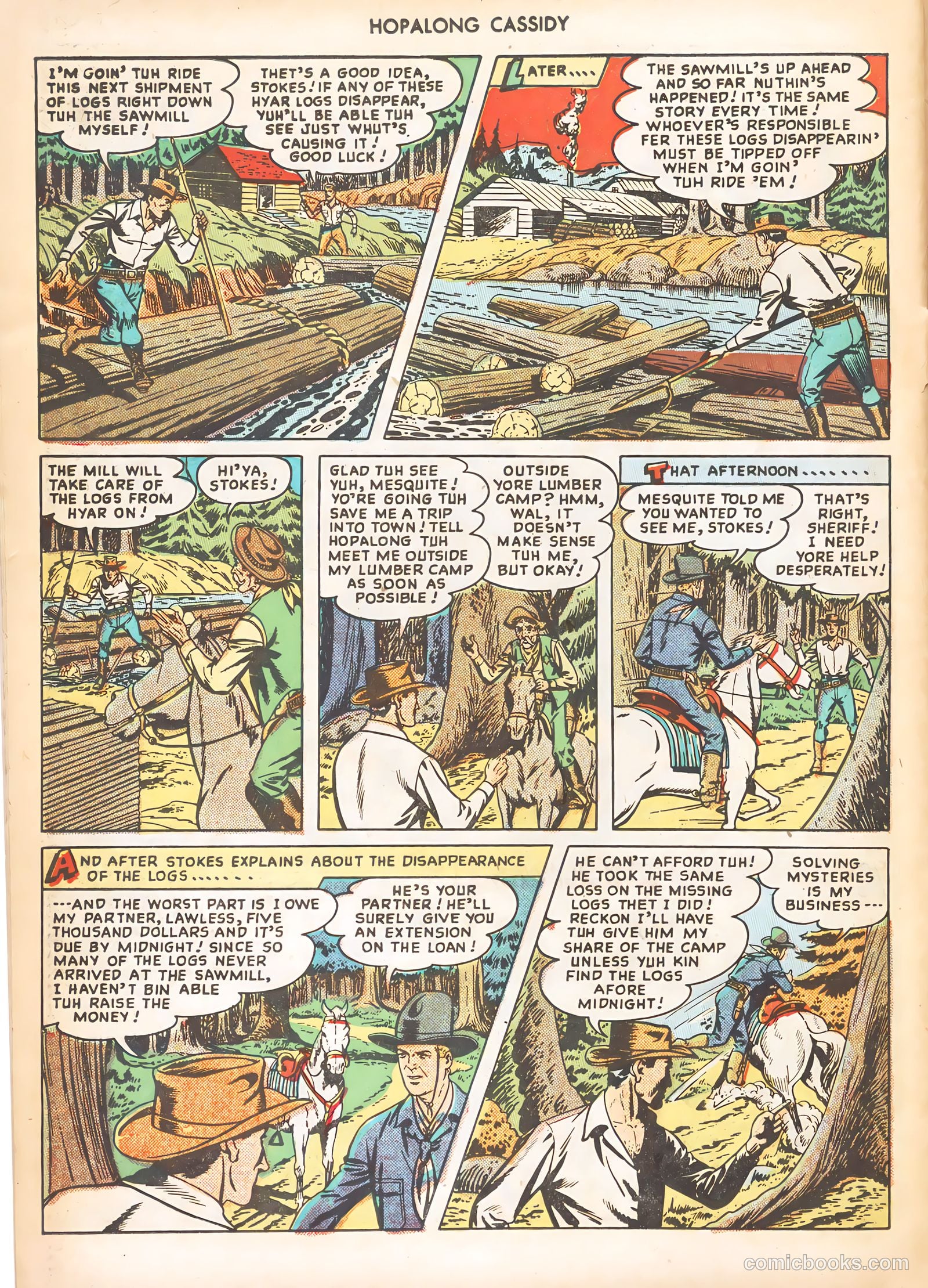 Hopalong Cassidy #33 — page 42 of 52