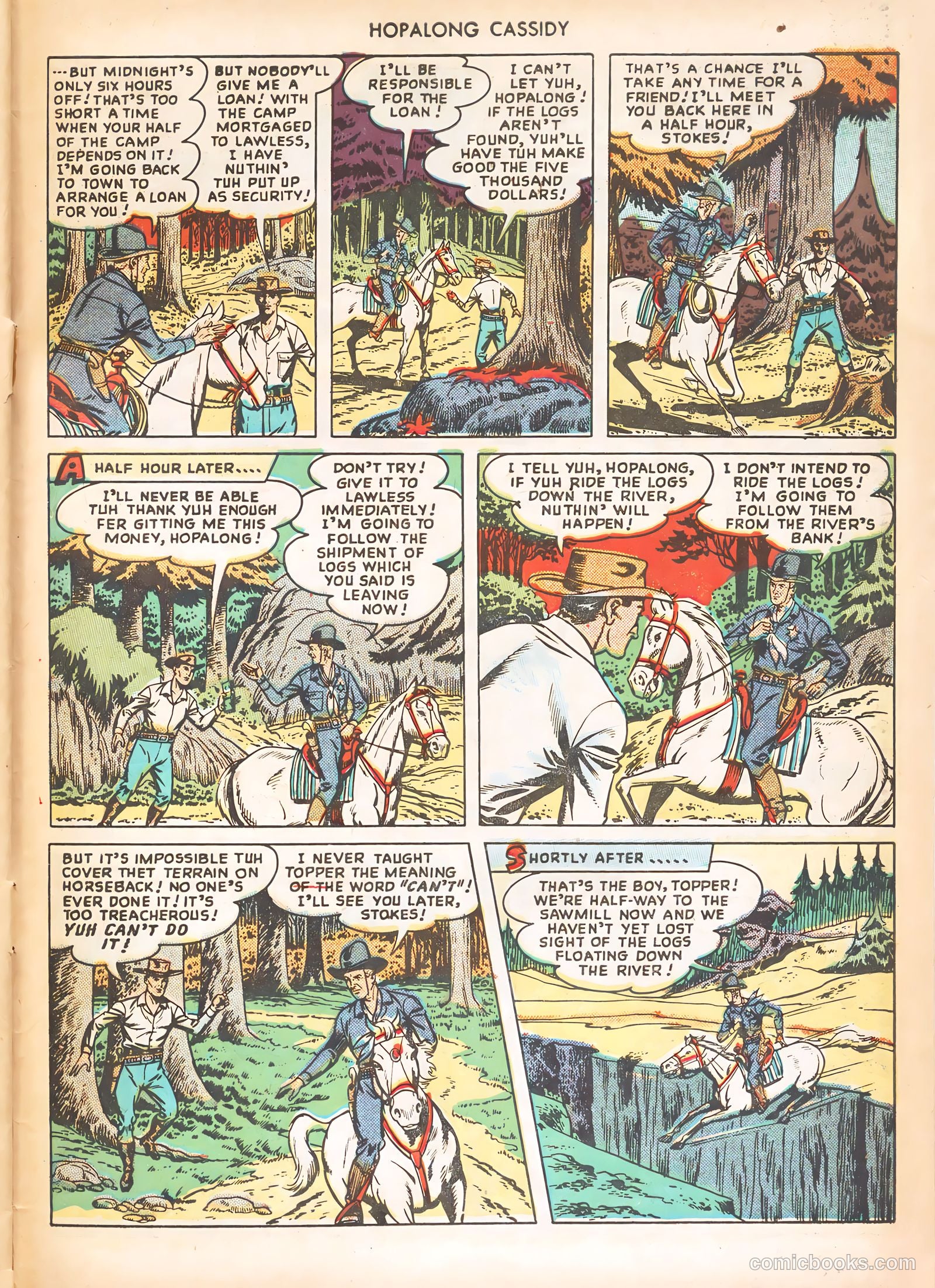 Hopalong Cassidy #33 — page 43 of 52