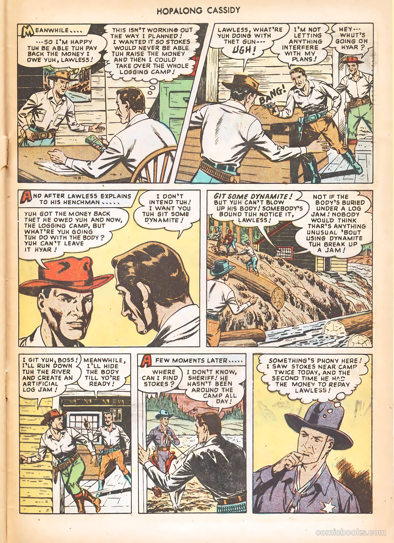 Hopalong Cassidy #33 — page 45 of 52