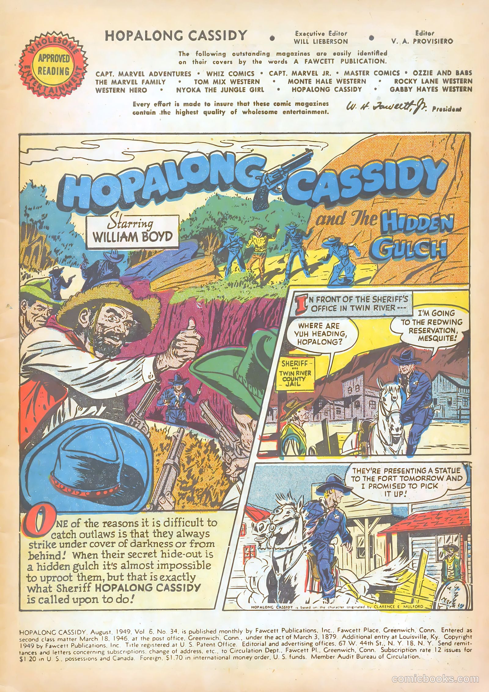 Hopalong Cassidy #34 — page 3 of 52