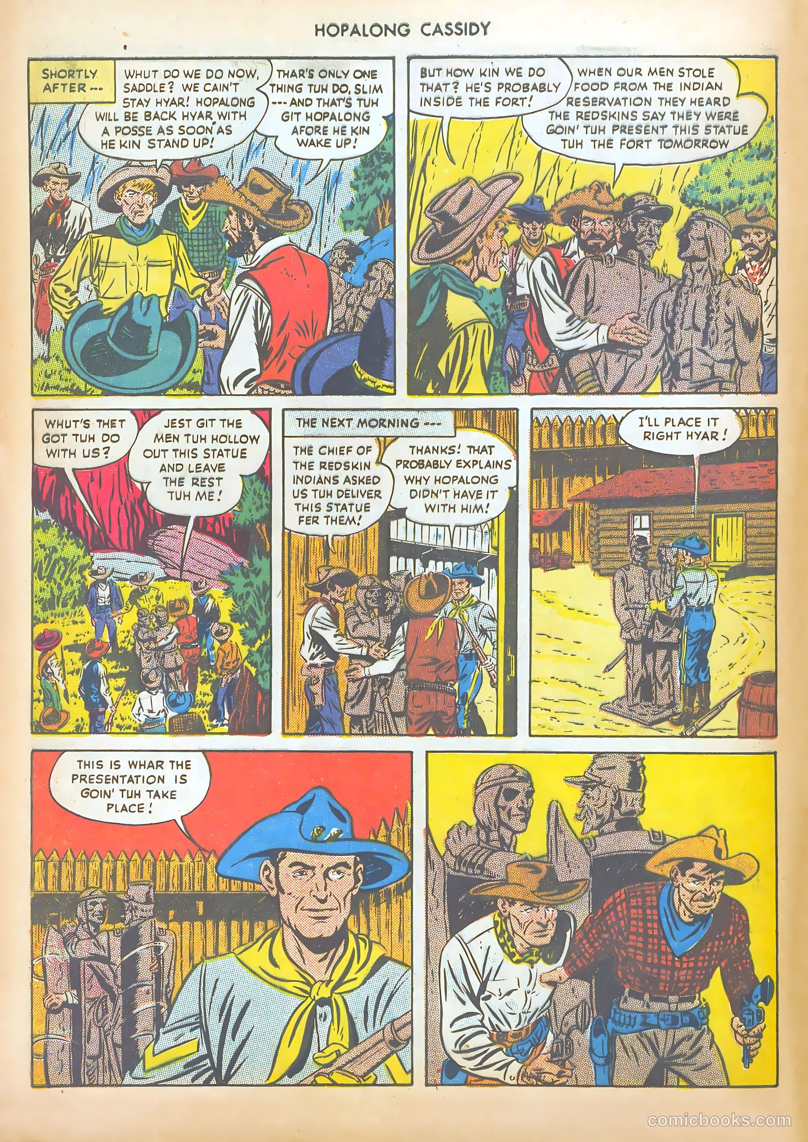 Hopalong Cassidy #34 — page 8 of 52