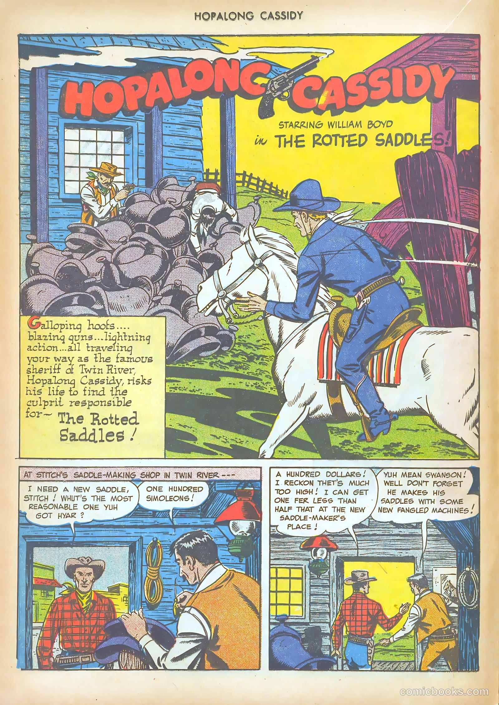 Hopalong Cassidy #34 — page 16 of 52