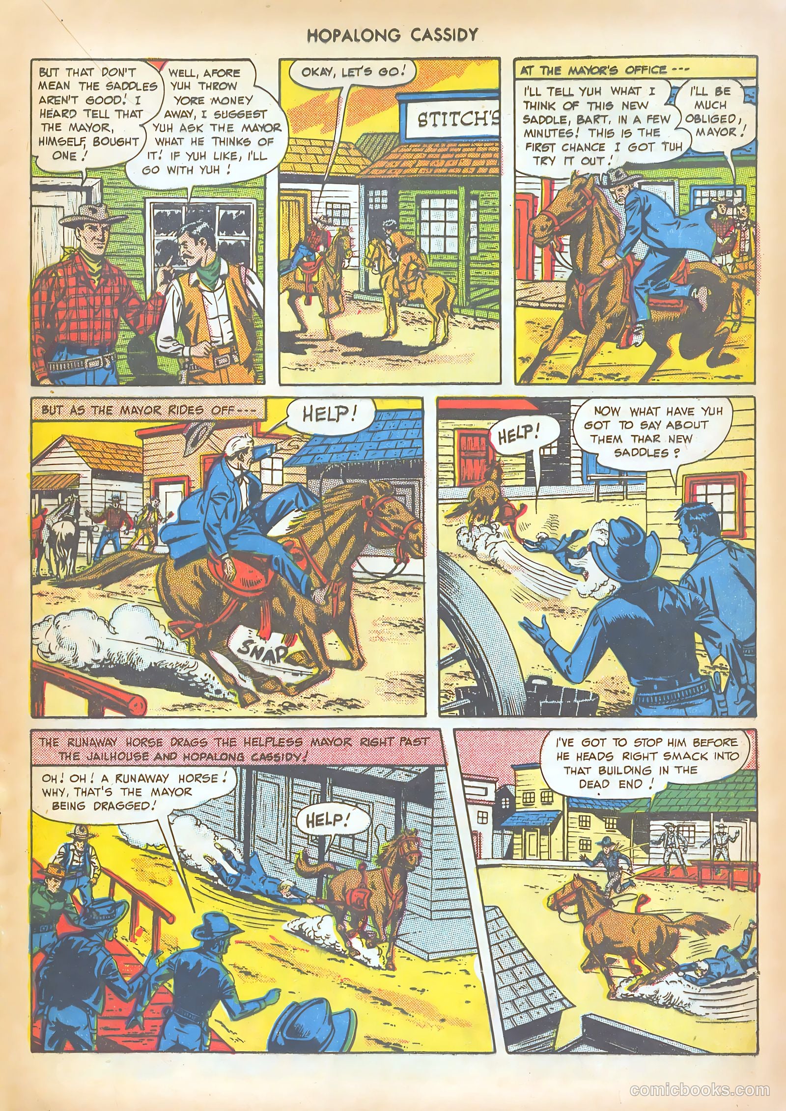 Hopalong Cassidy #34 — page 17 of 52