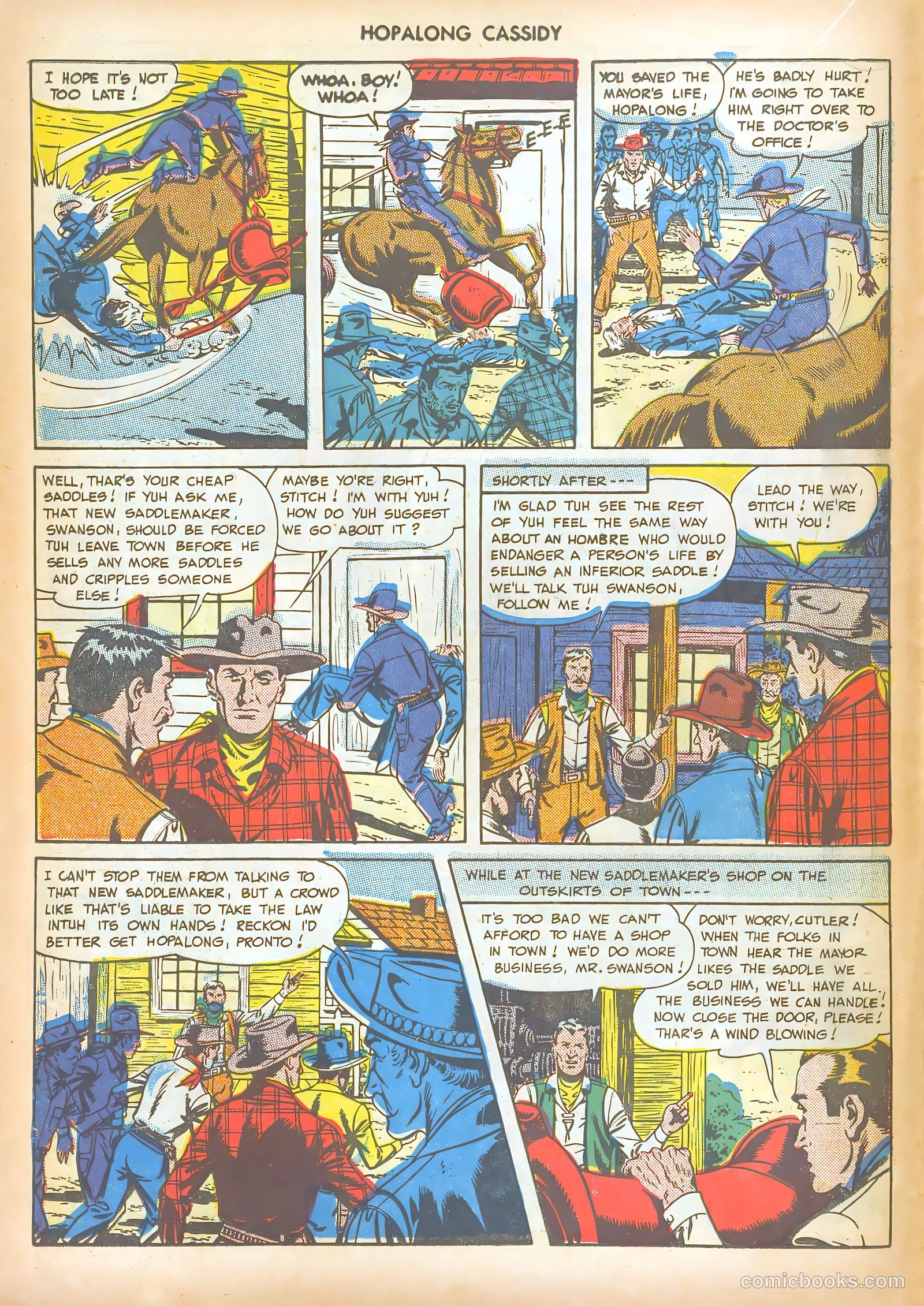 Hopalong Cassidy #34 — page 18 of 52