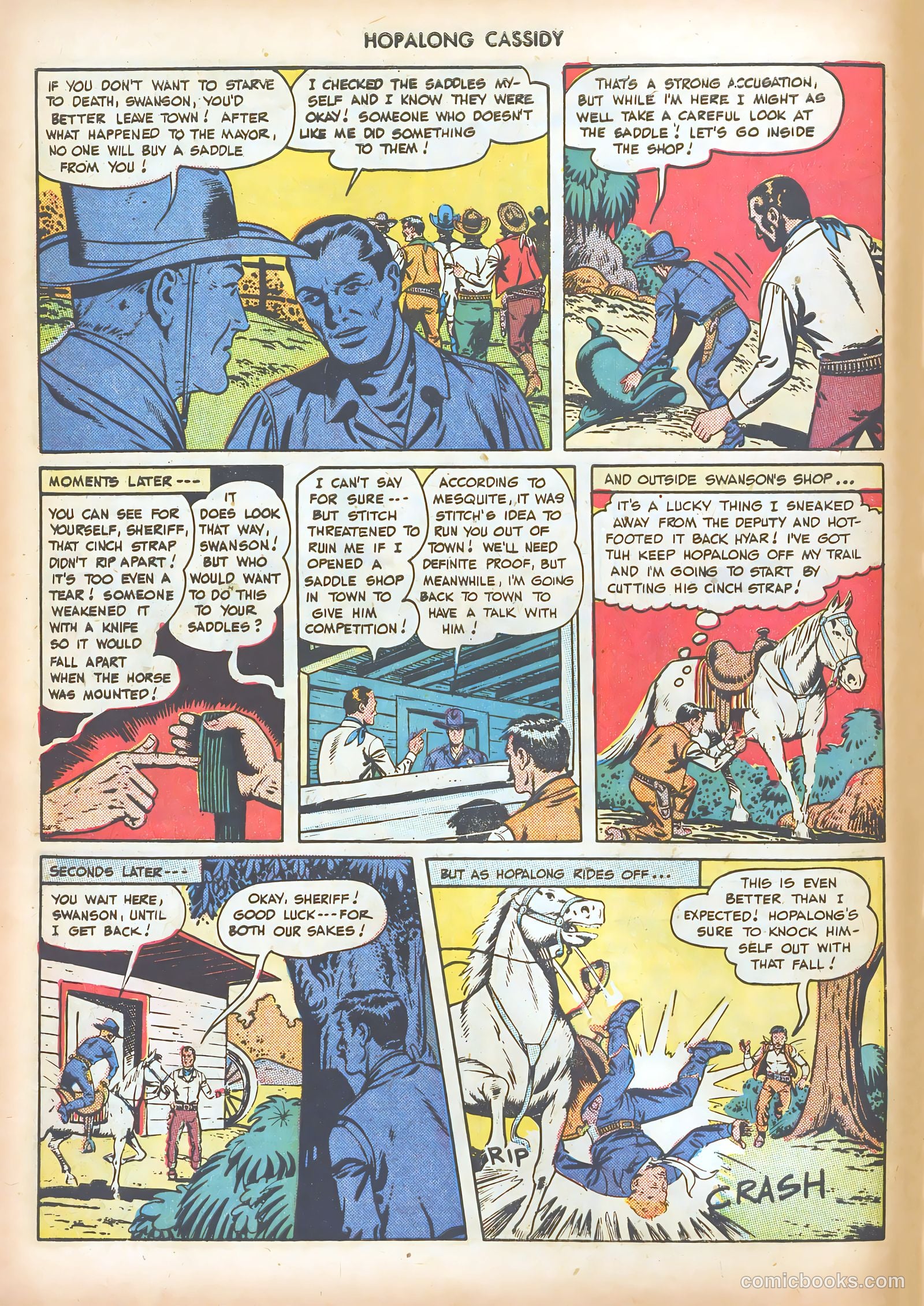 Hopalong Cassidy #34 — page 20 of 52