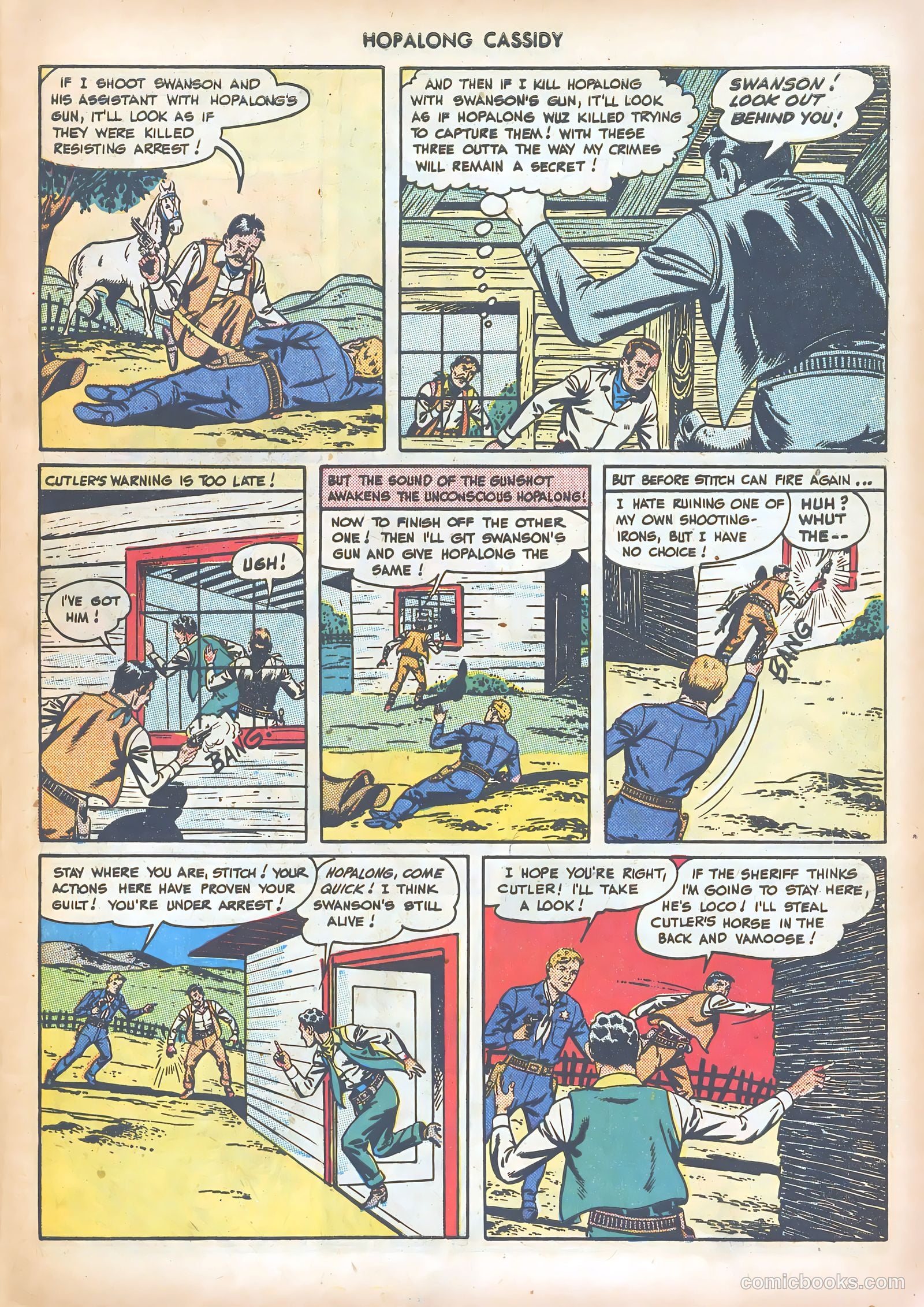 Hopalong Cassidy #34 — page 21 of 52