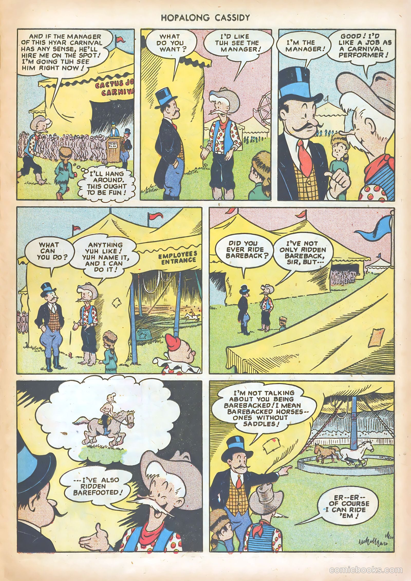 Hopalong Cassidy #34 — page 25 of 52