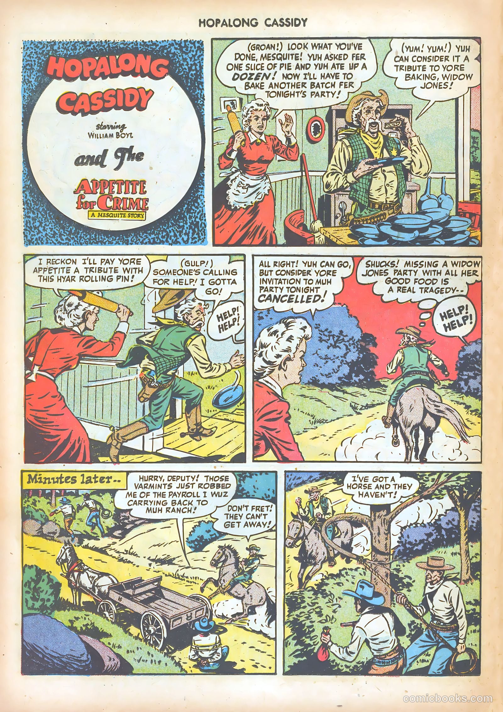 Hopalong Cassidy #34 — page 28 of 52