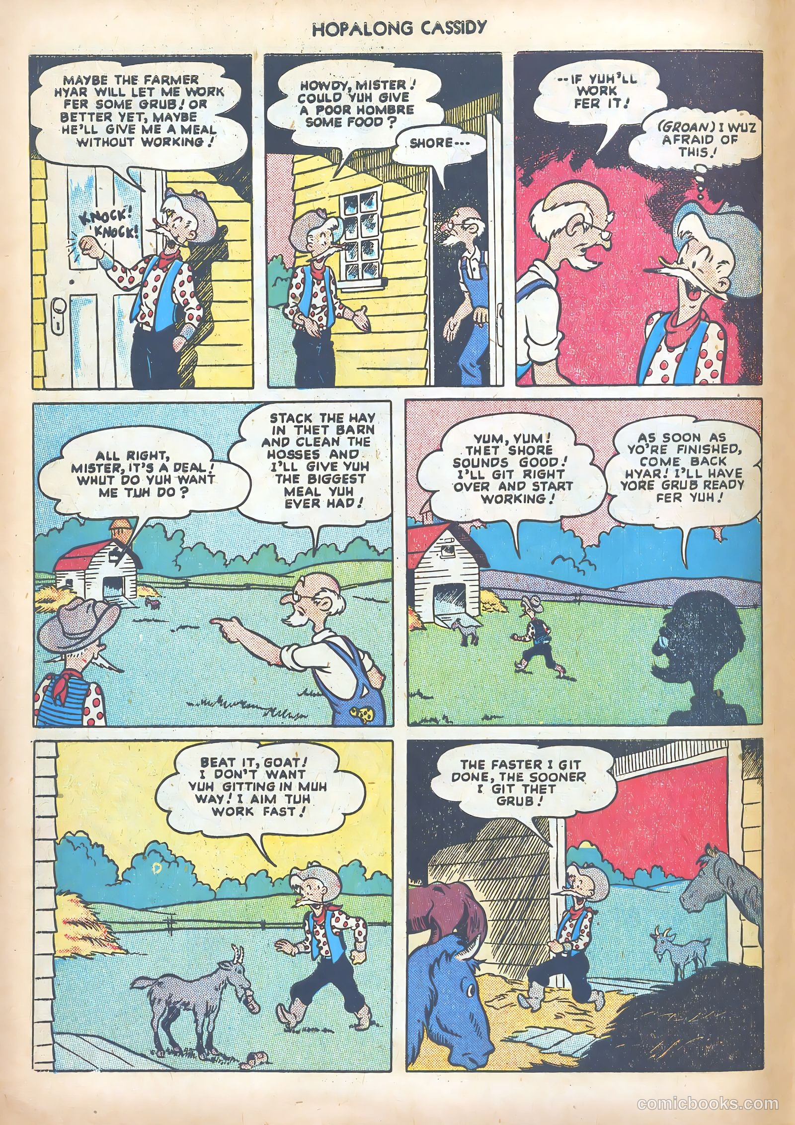 Hopalong Cassidy #35 — page 20 of 52
