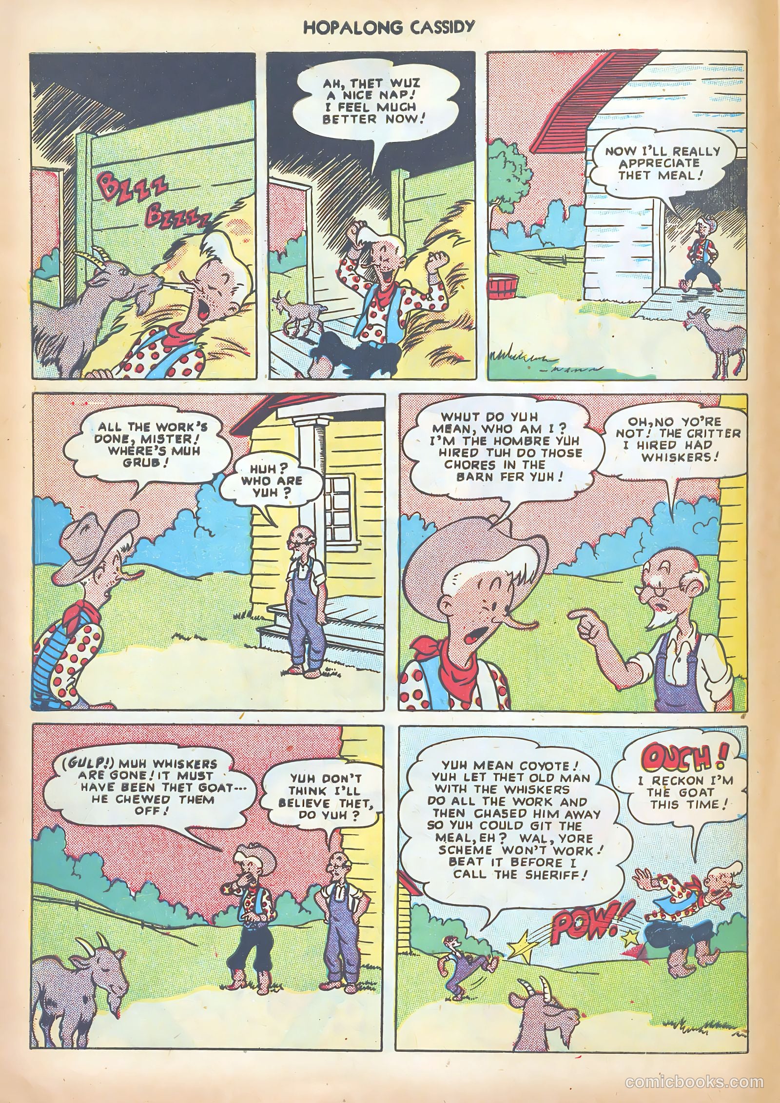 Hopalong Cassidy #35 — page 22 of 52