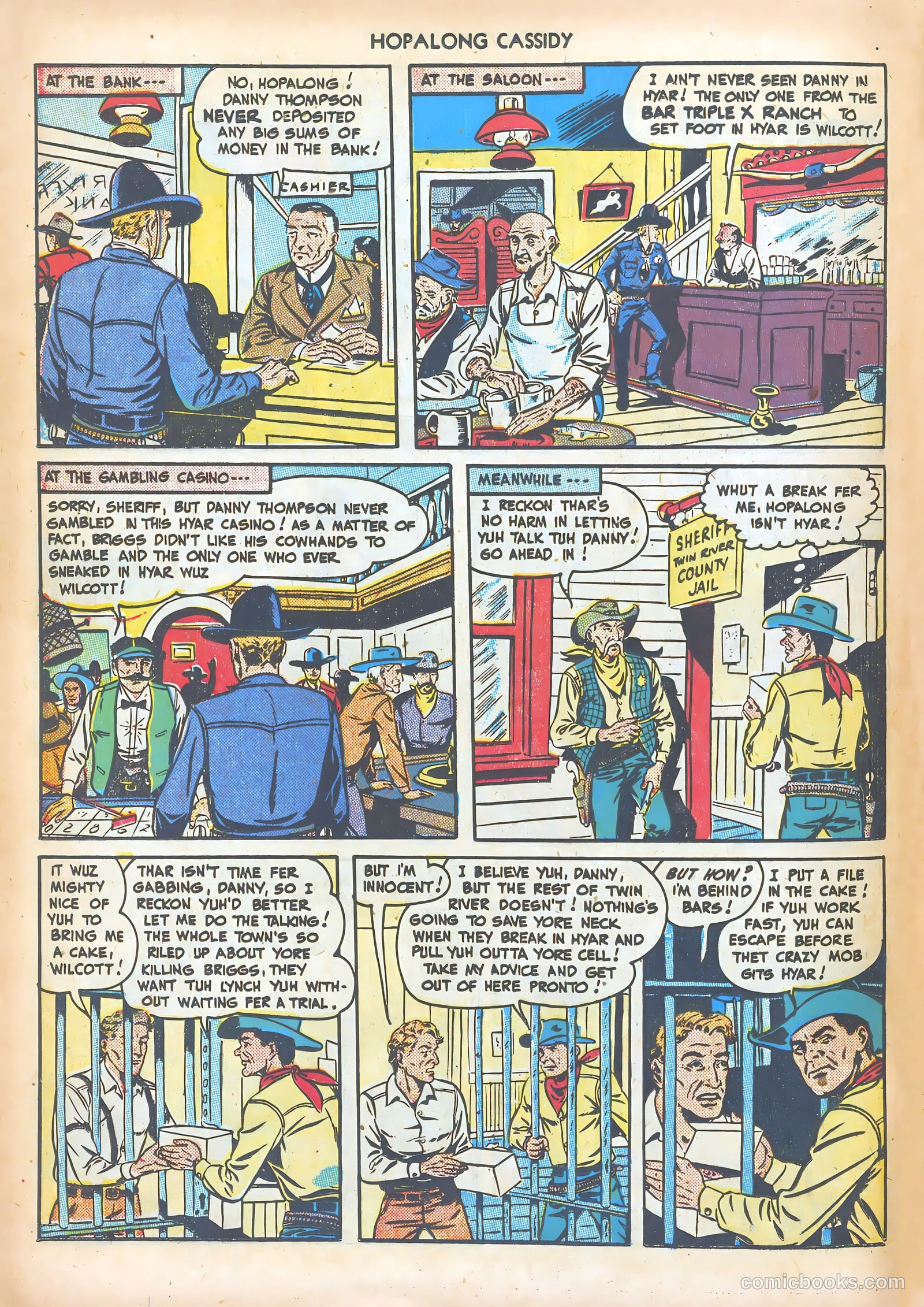 Hopalong Cassidy #35 — page 28 of 52