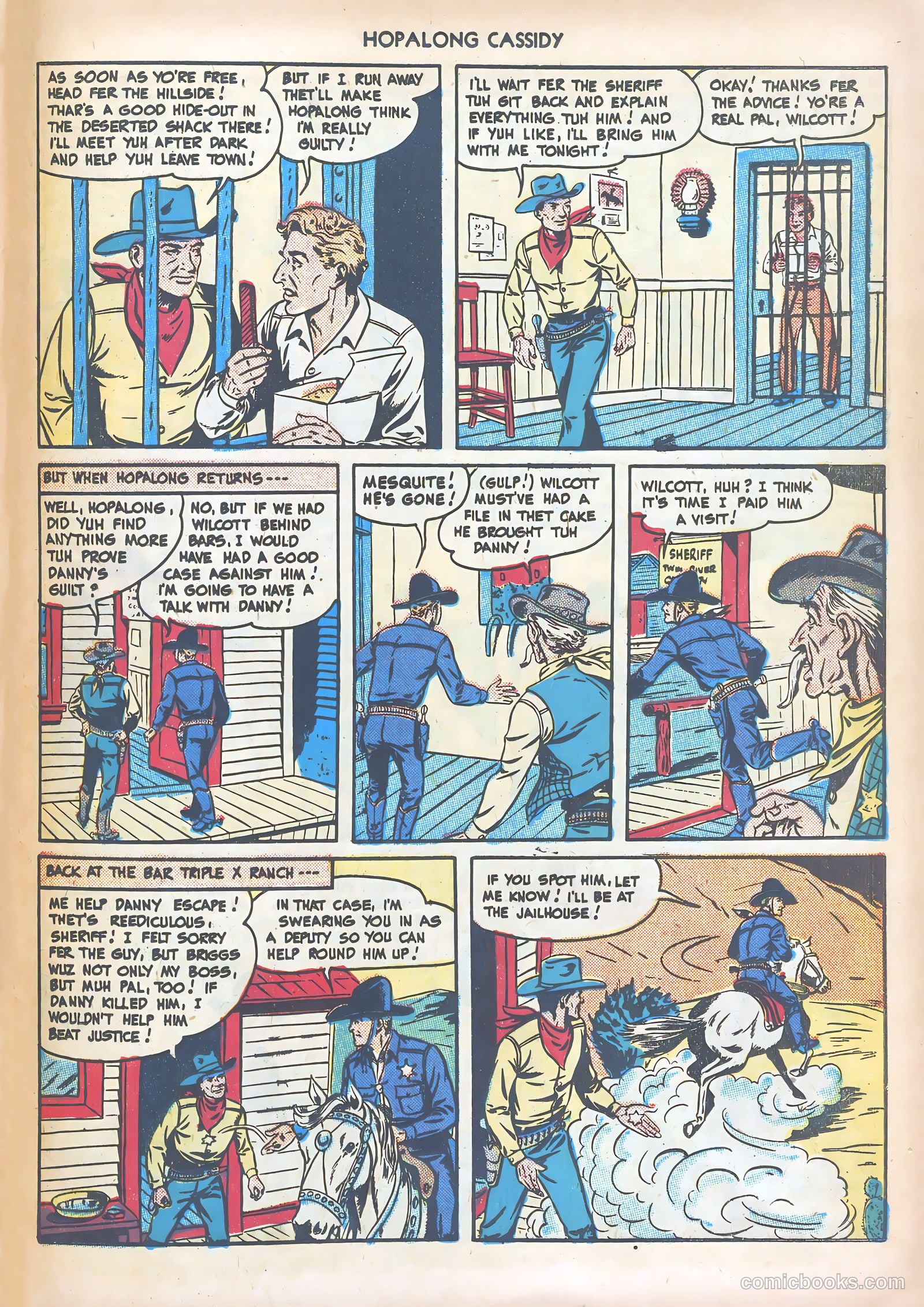 Hopalong Cassidy #35 — page 29 of 52
