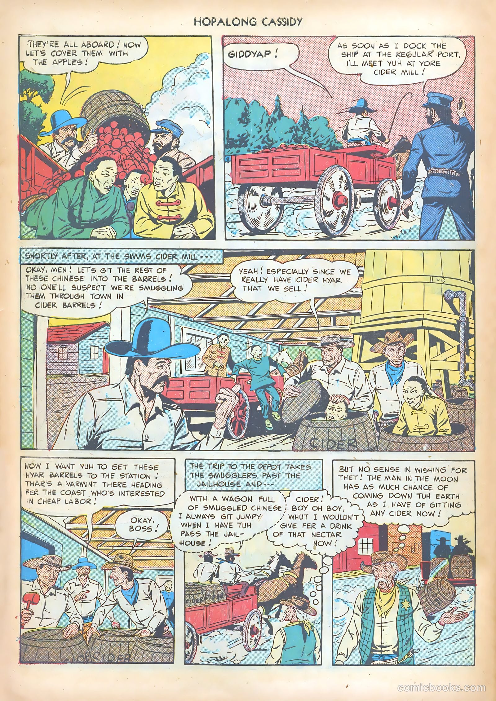 Hopalong Cassidy #35 — page 34 of 52