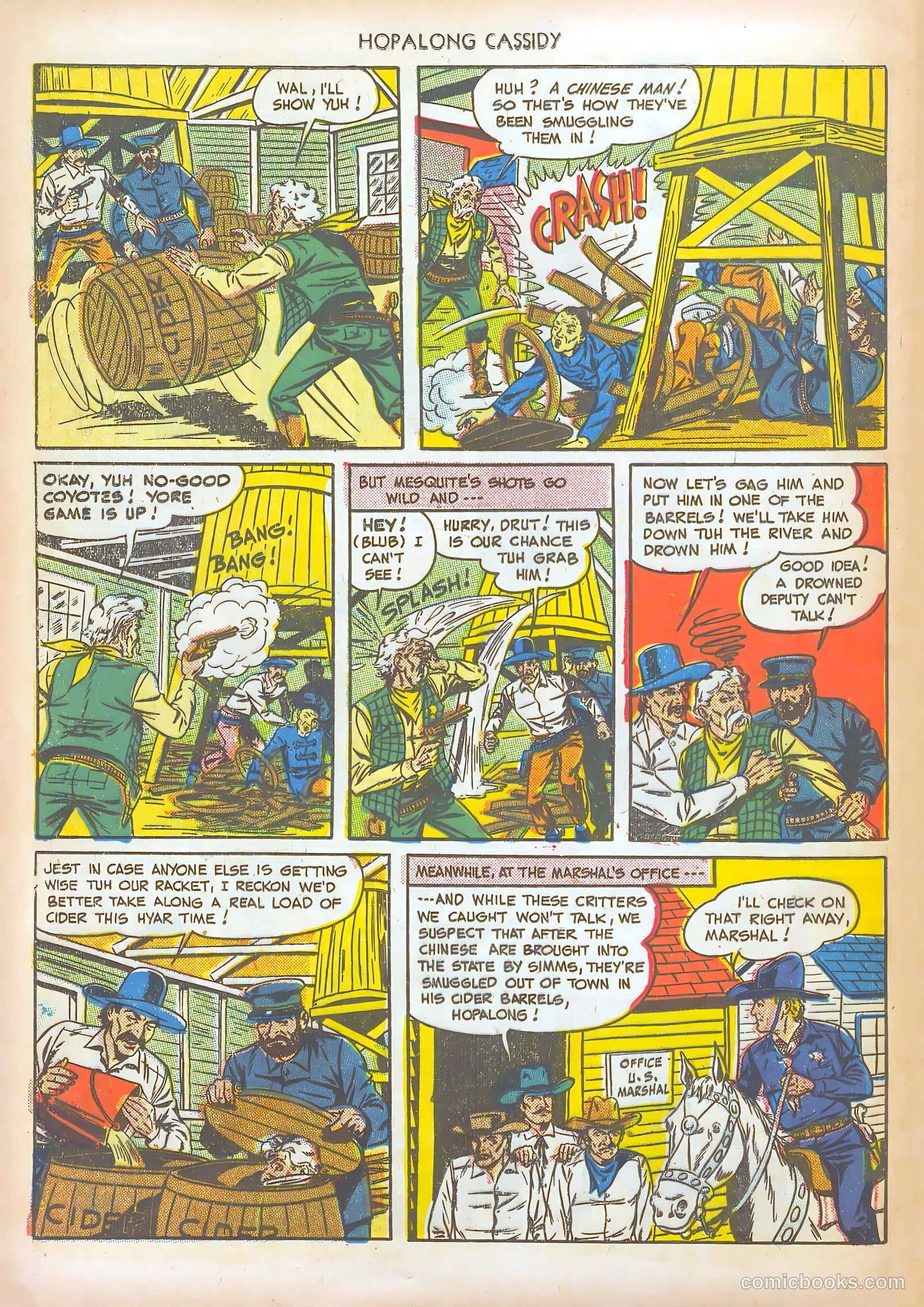 Hopalong Cassidy #35 — page 36 of 52
