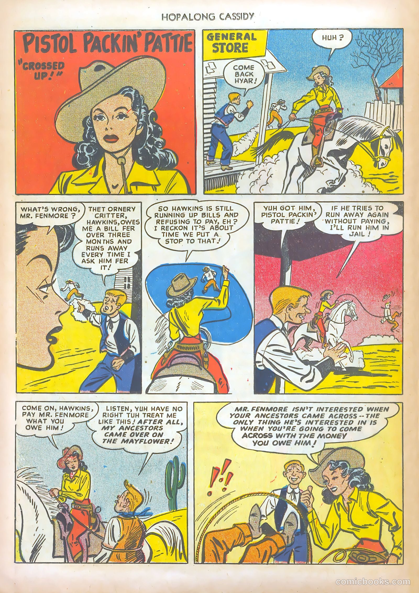 Hopalong Cassidy #35 — page 40 of 52