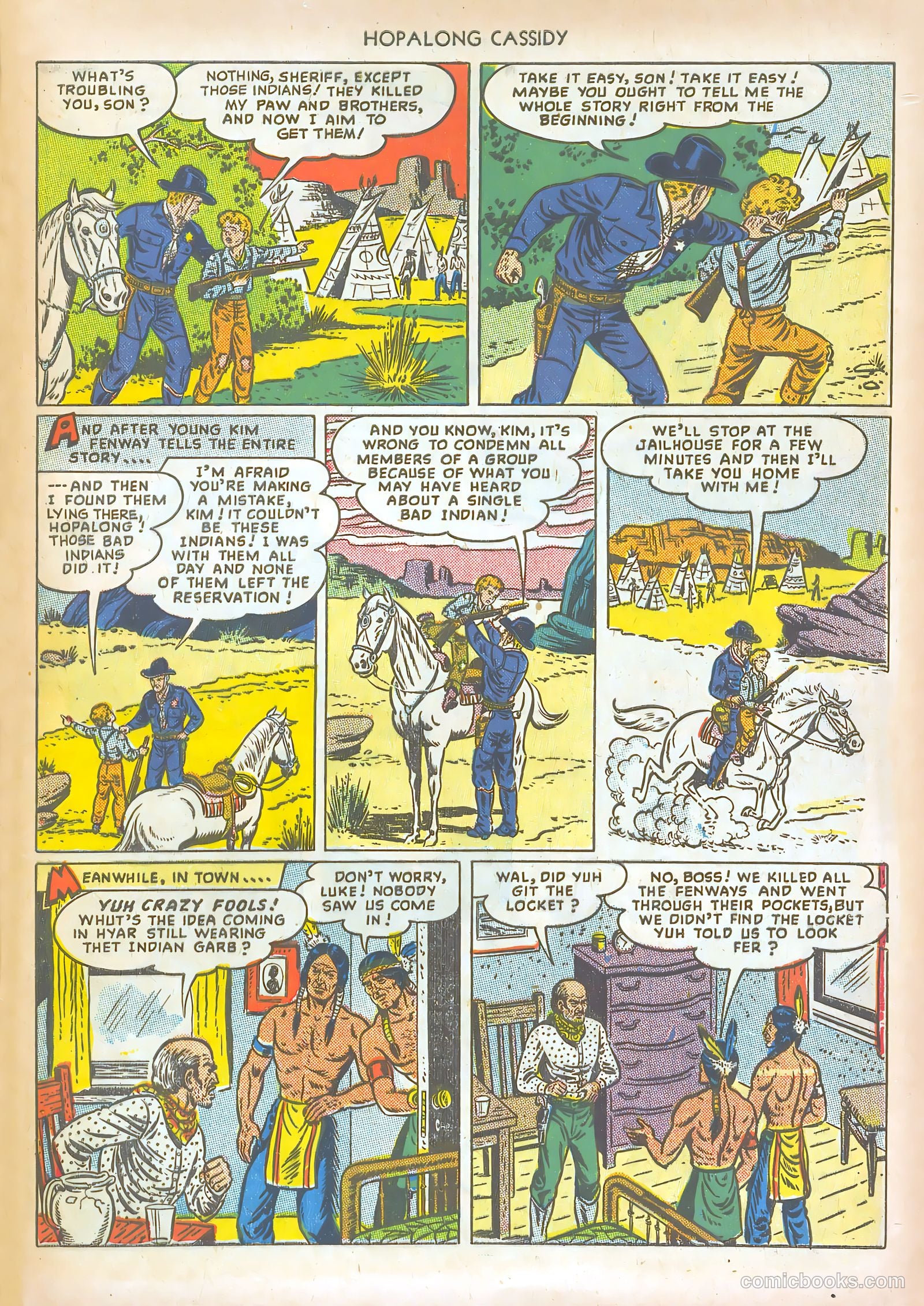 Hopalong Cassidy #35 — page 45 of 52