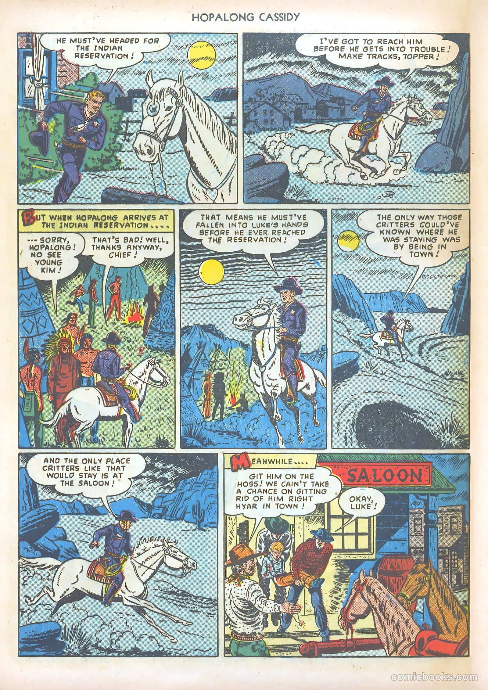 Hopalong Cassidy #35 — page 48 of 52