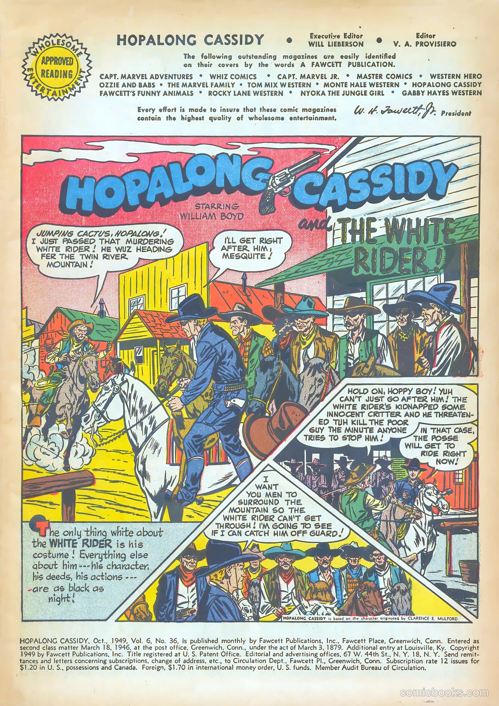 Hopalong Cassidy #36 — page 3 of 36