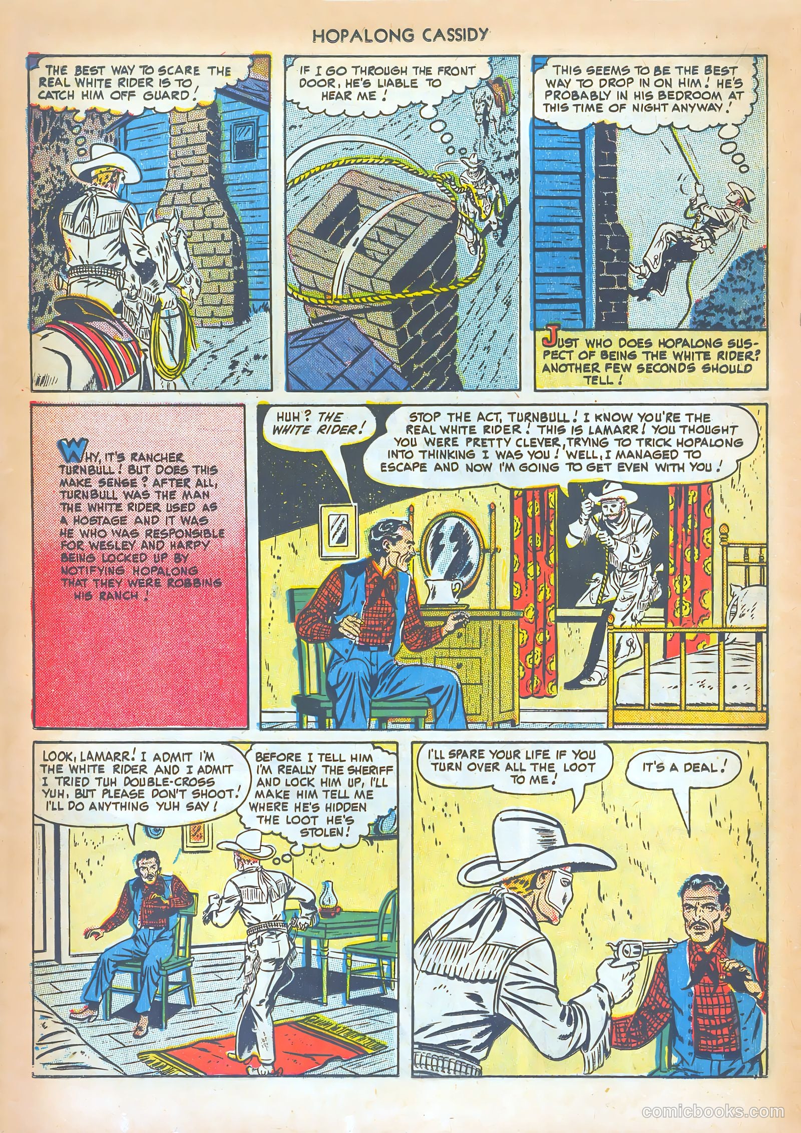 Hopalong Cassidy #36 — page 20 of 36