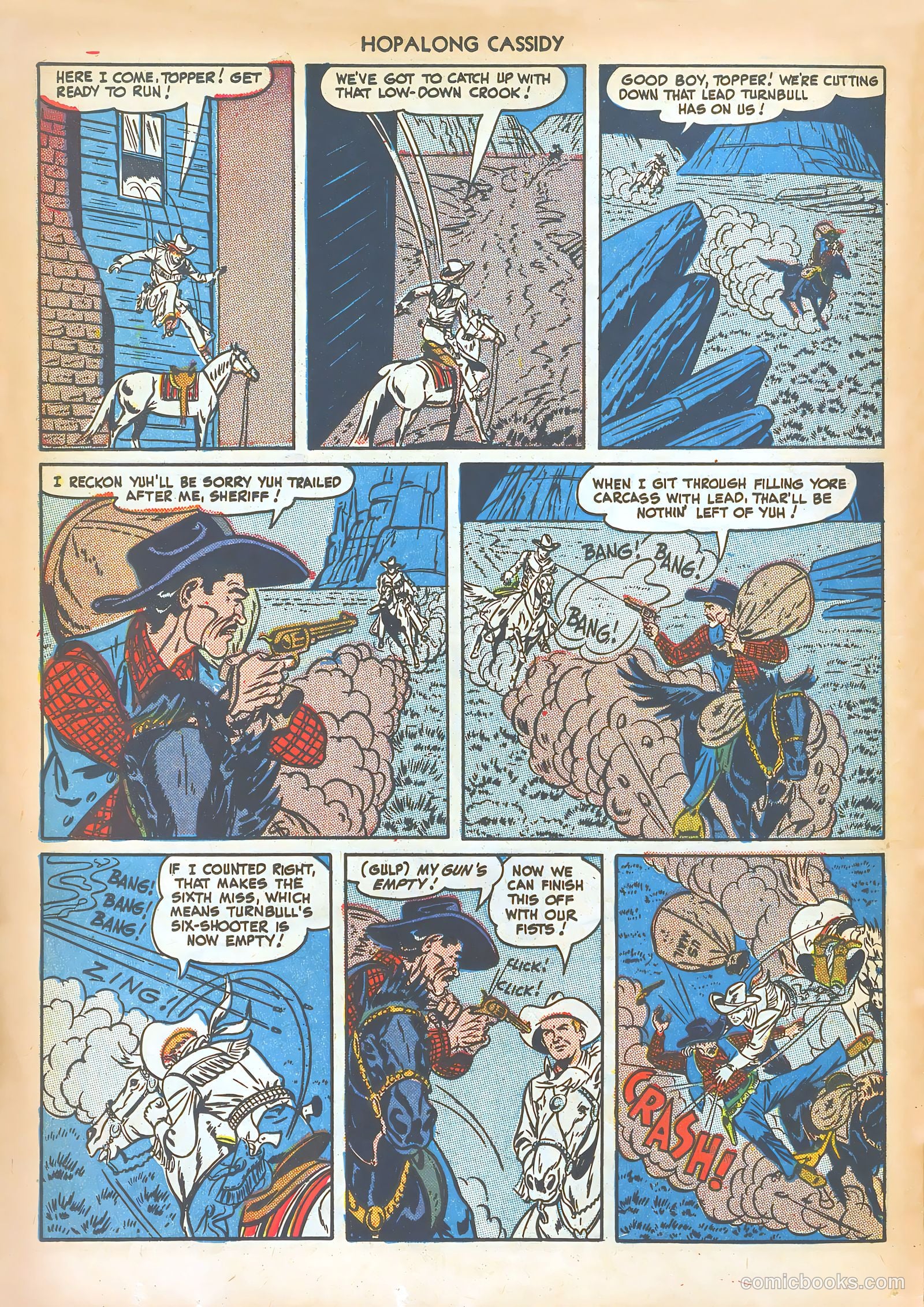 Hopalong Cassidy #36 — page 22 of 36