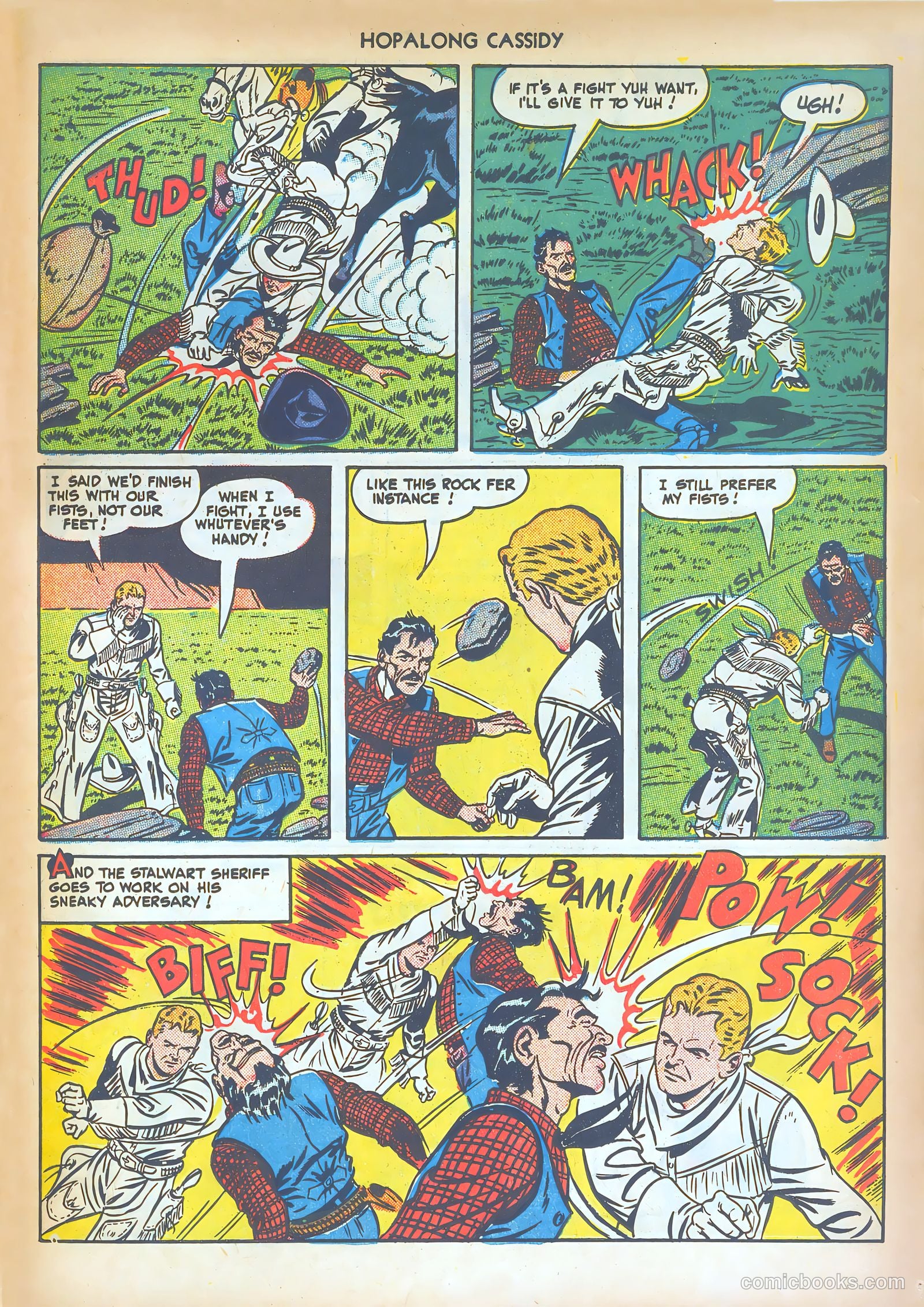 Hopalong Cassidy #36 — page 23 of 36