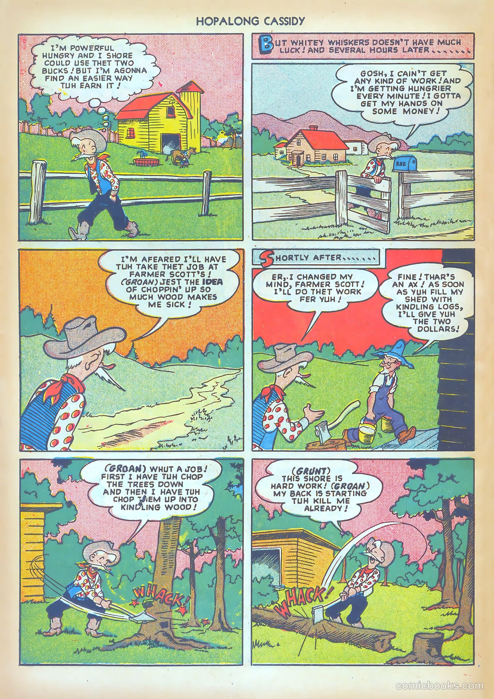 Hopalong Cassidy #36 — page 30 of 36
