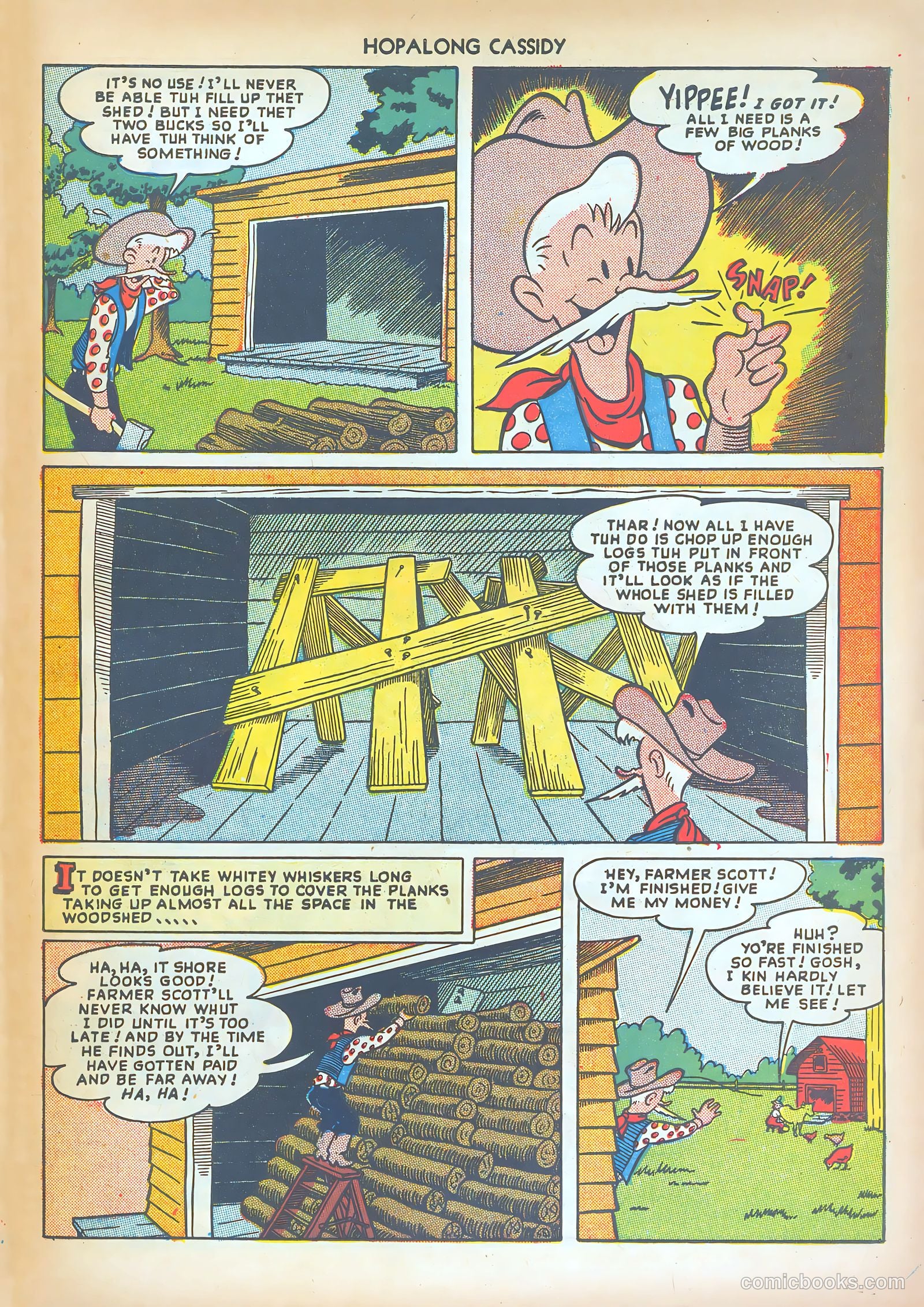 Hopalong Cassidy #36 — page 31 of 36
