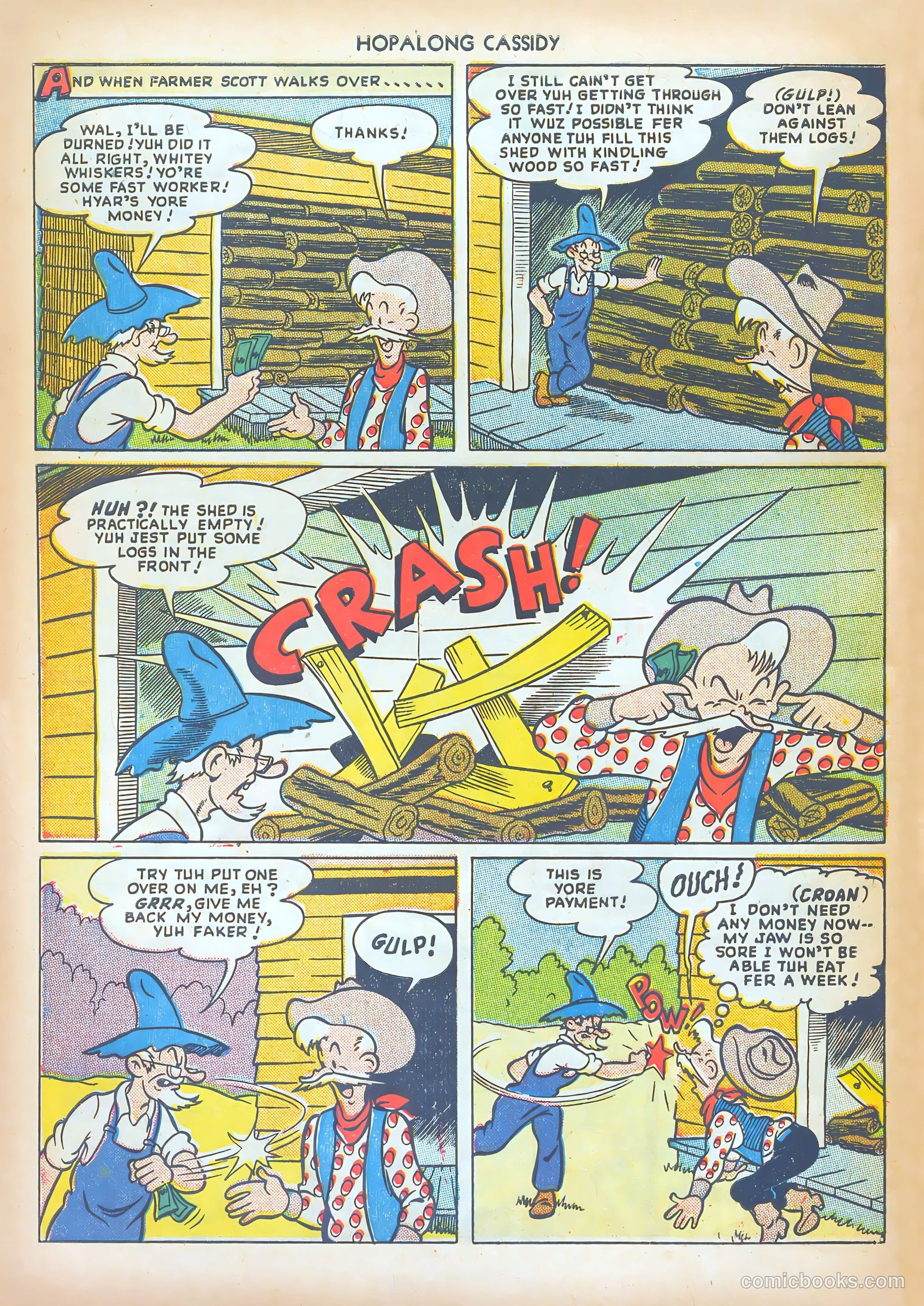 Hopalong Cassidy #36 — page 32 of 36