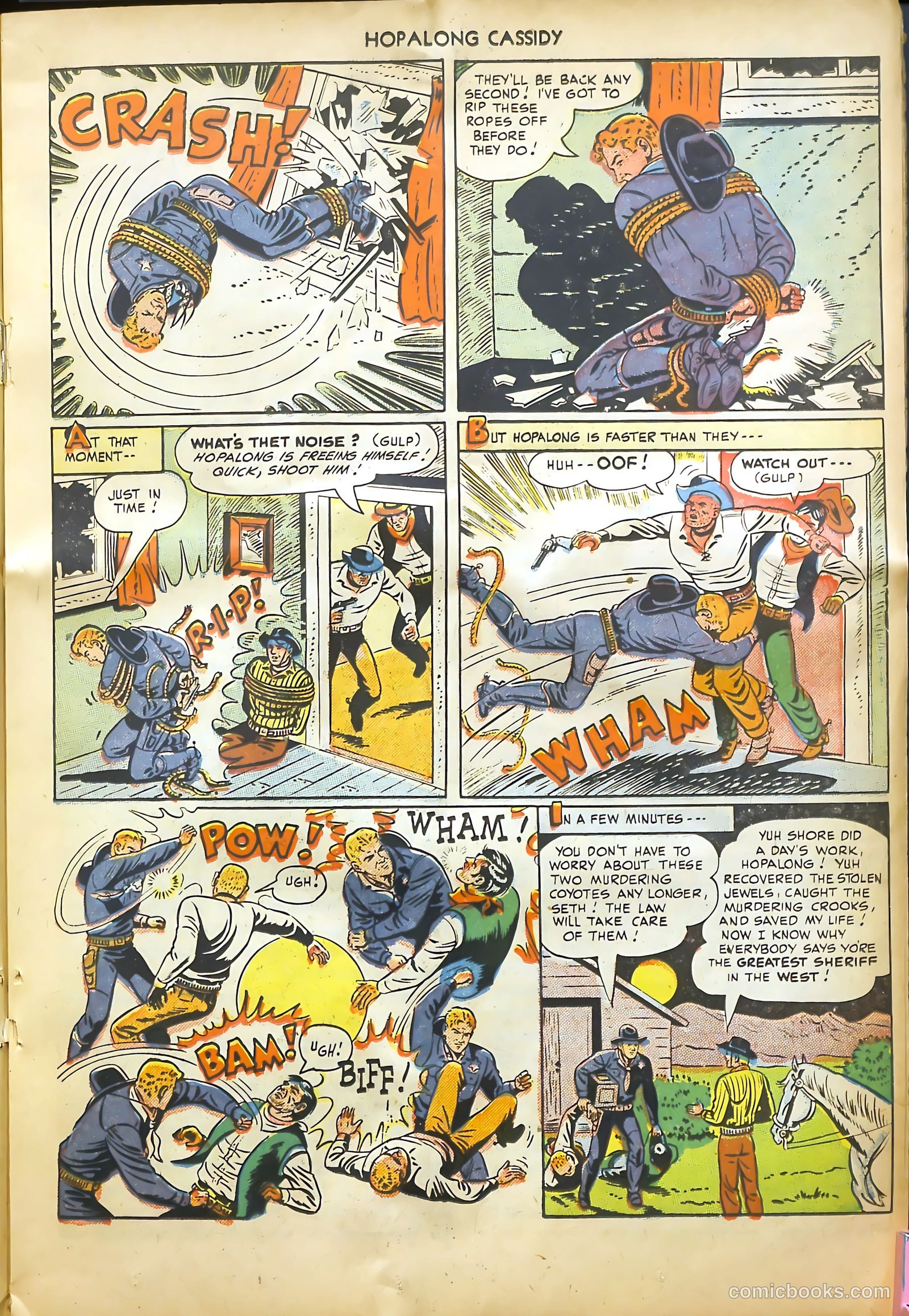 Hopalong Cassidy #37 — page 23 of 52