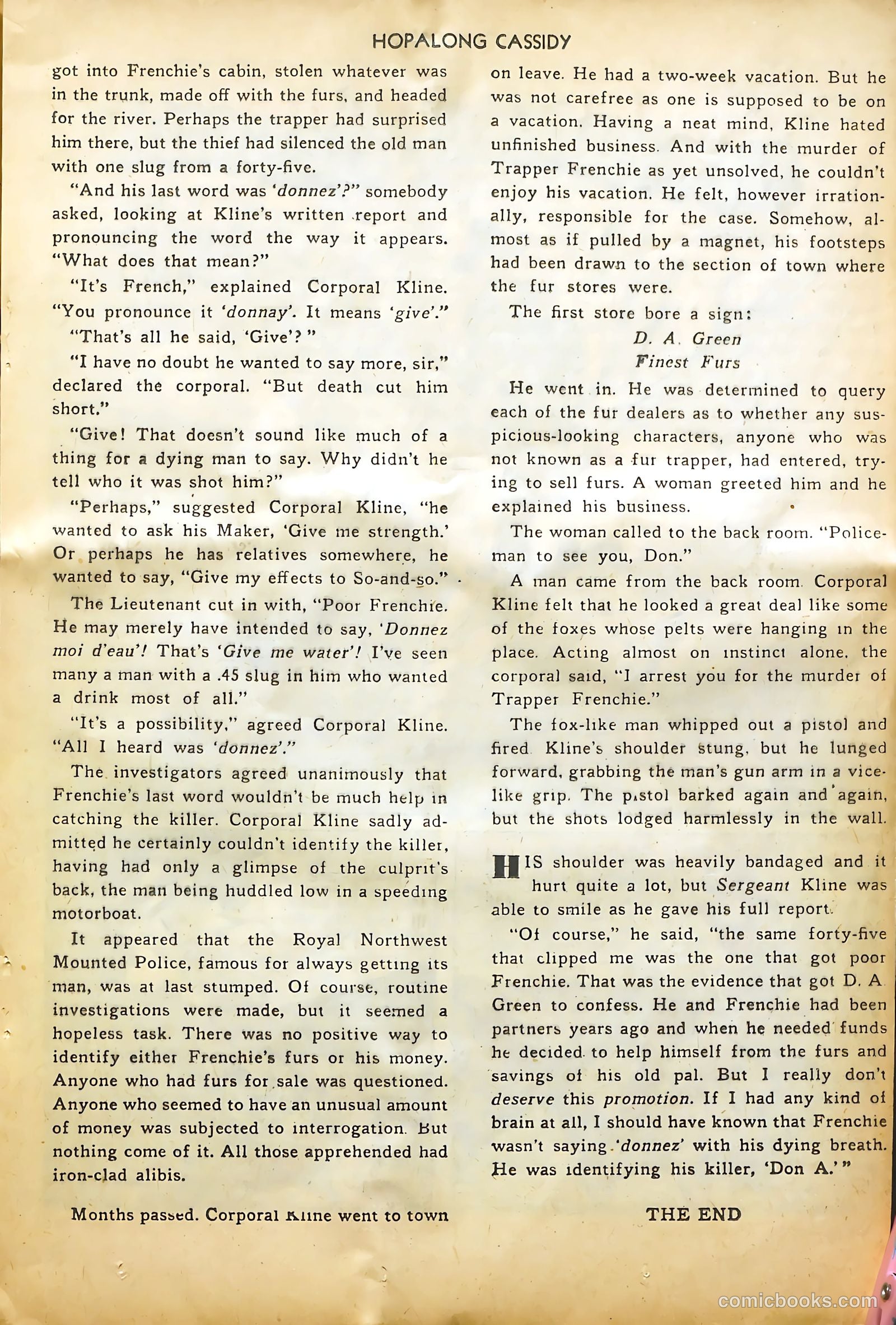 Hopalong Cassidy #37 — page 25 of 52