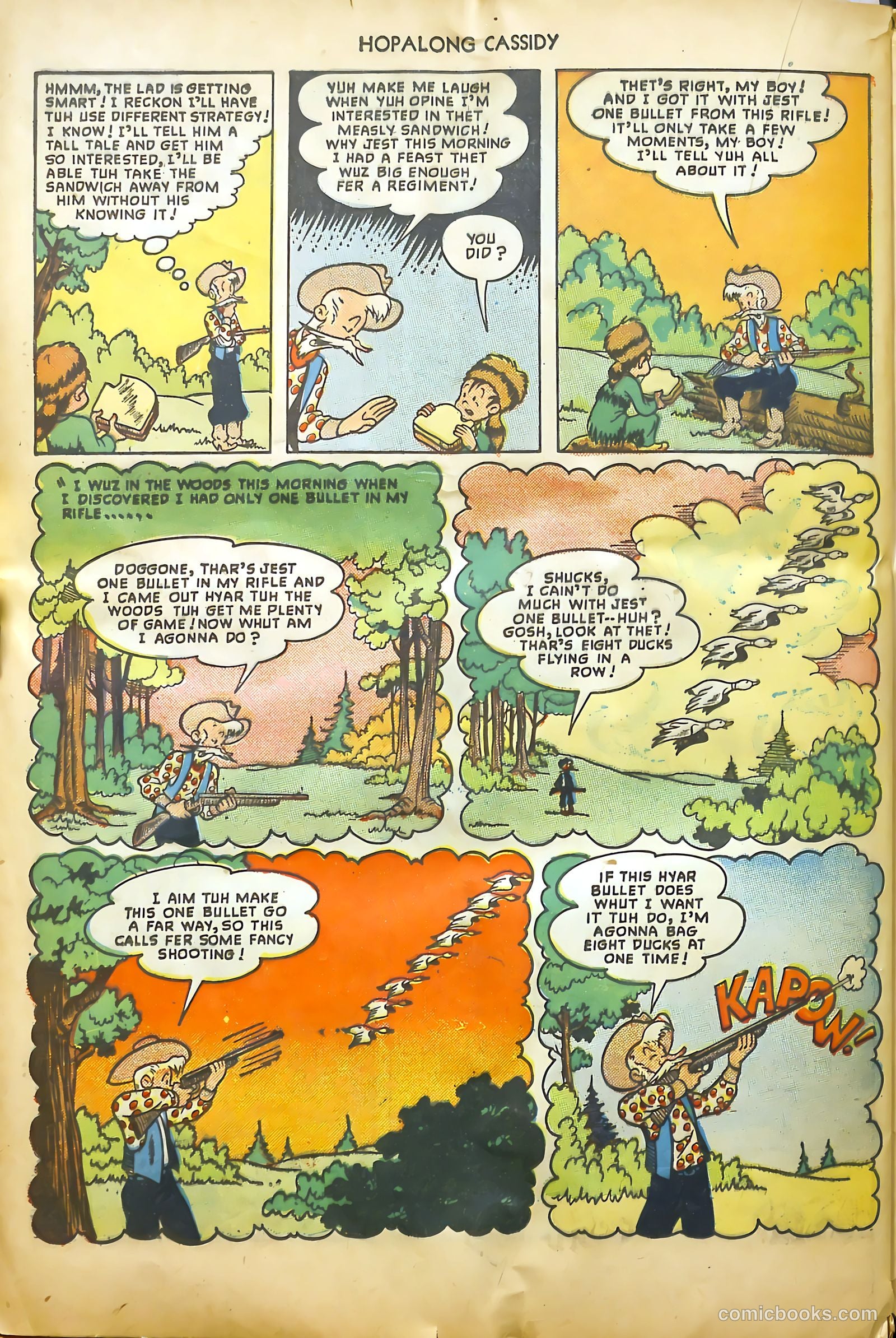 Hopalong Cassidy #37 — page 36 of 52