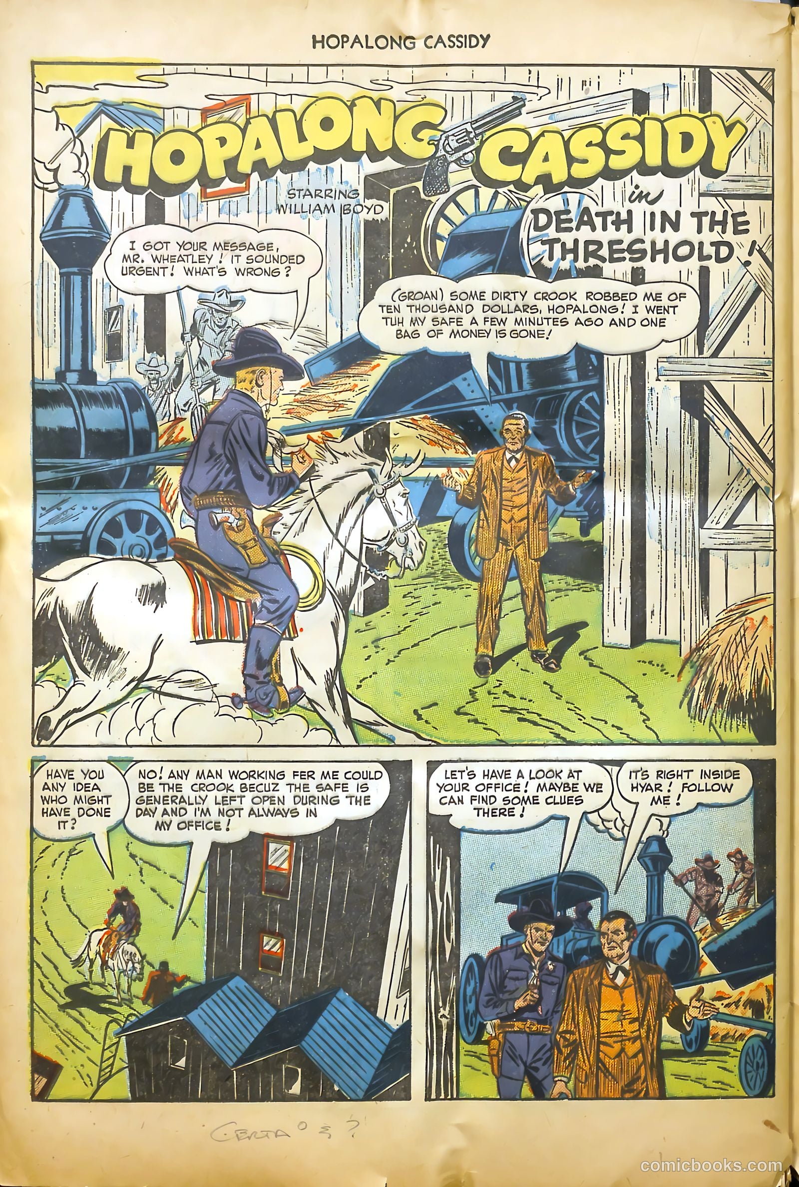 Hopalong Cassidy #37 — page 40 of 52
