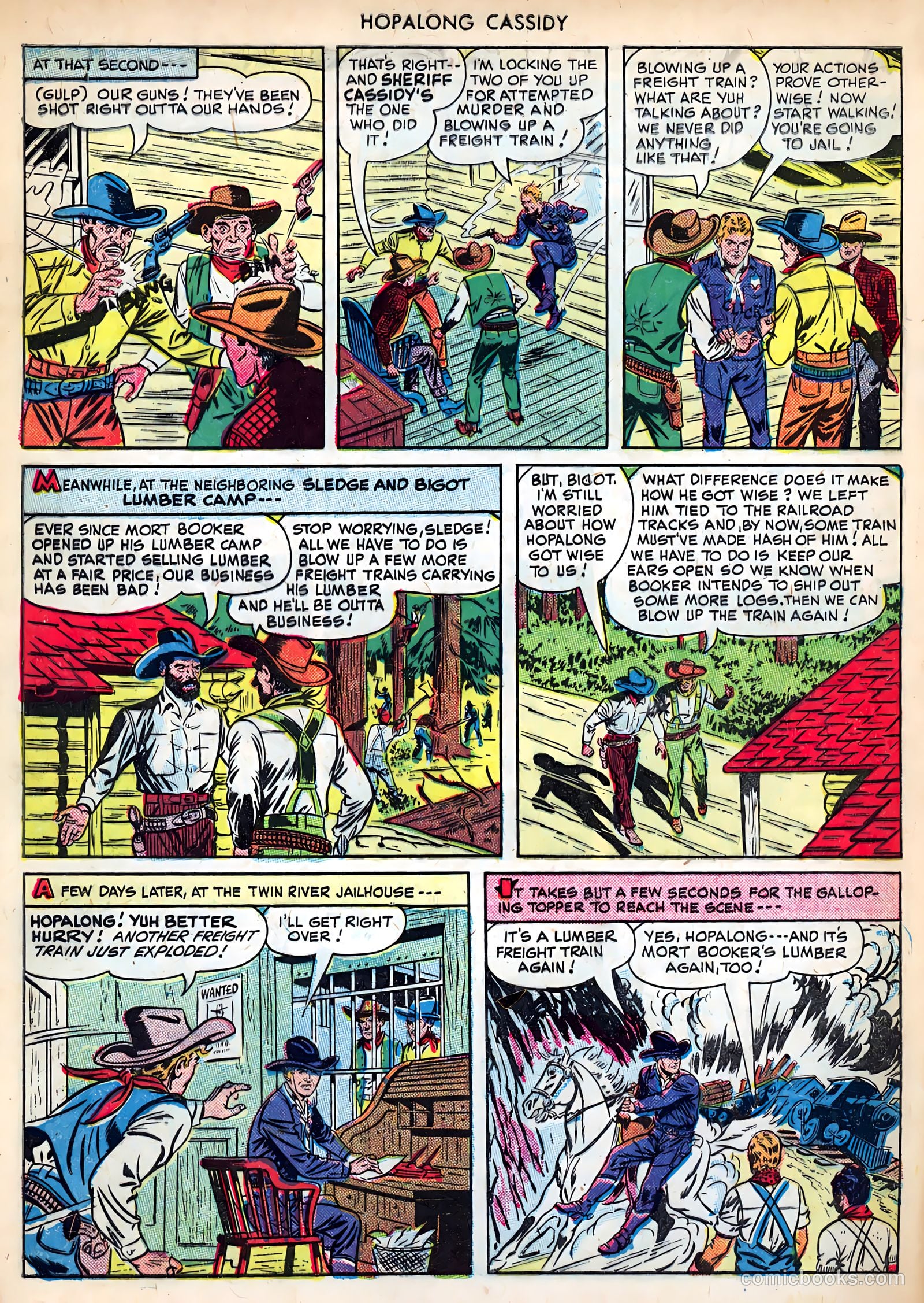 Hopalong Cassidy #38 — page 8 of 52