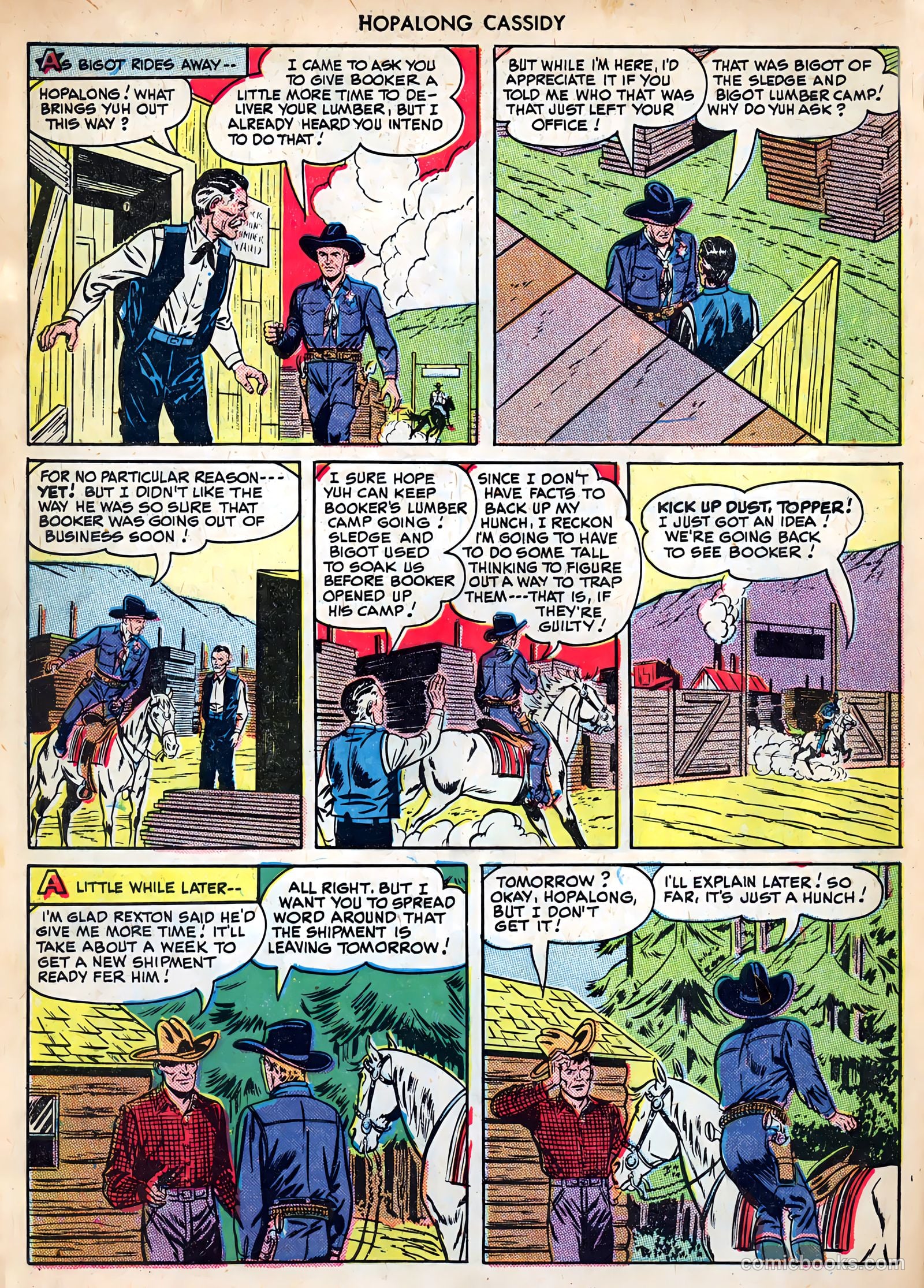 Hopalong Cassidy #38 — page 10 of 52