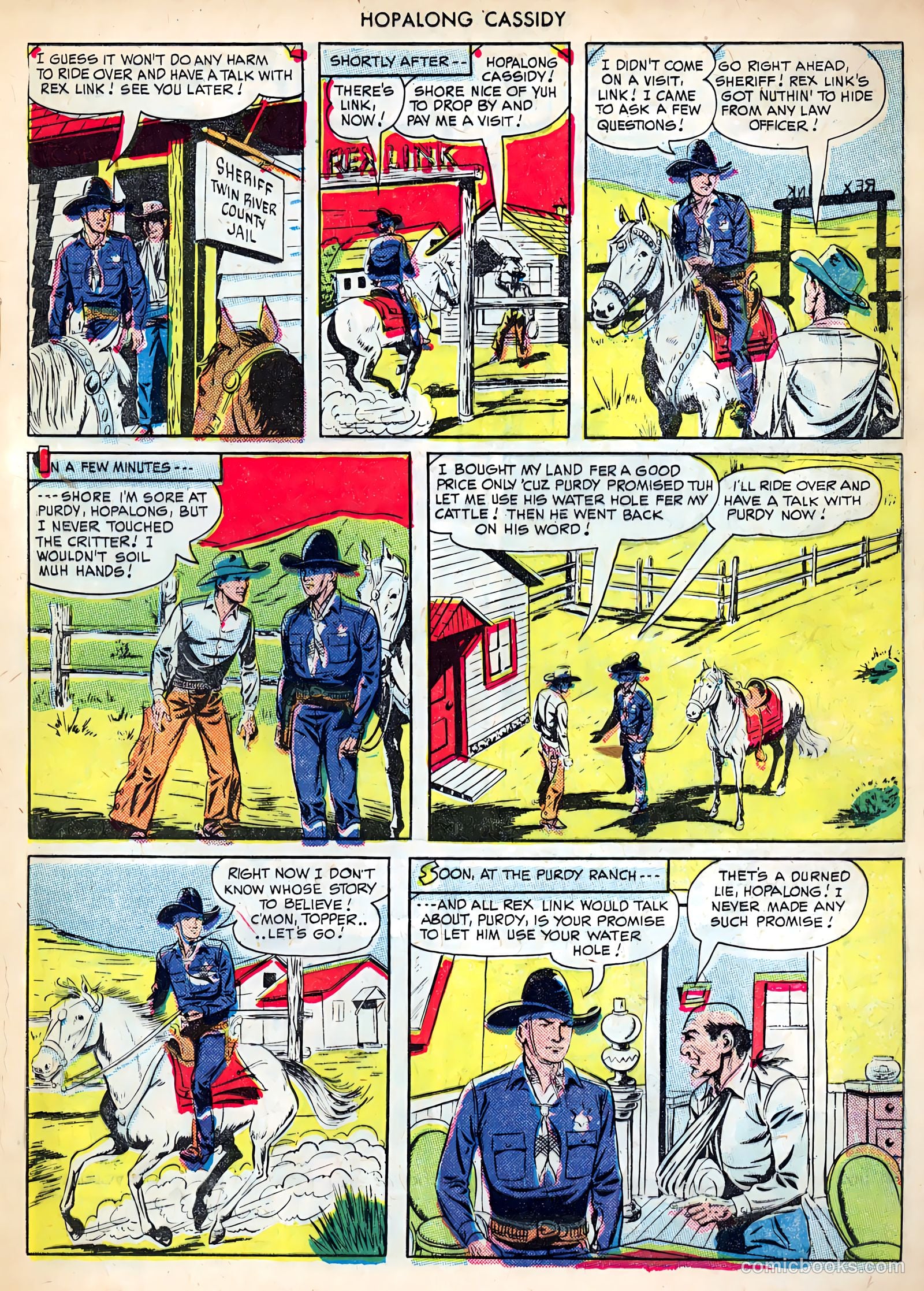 Hopalong Cassidy #38 — page 17 of 52