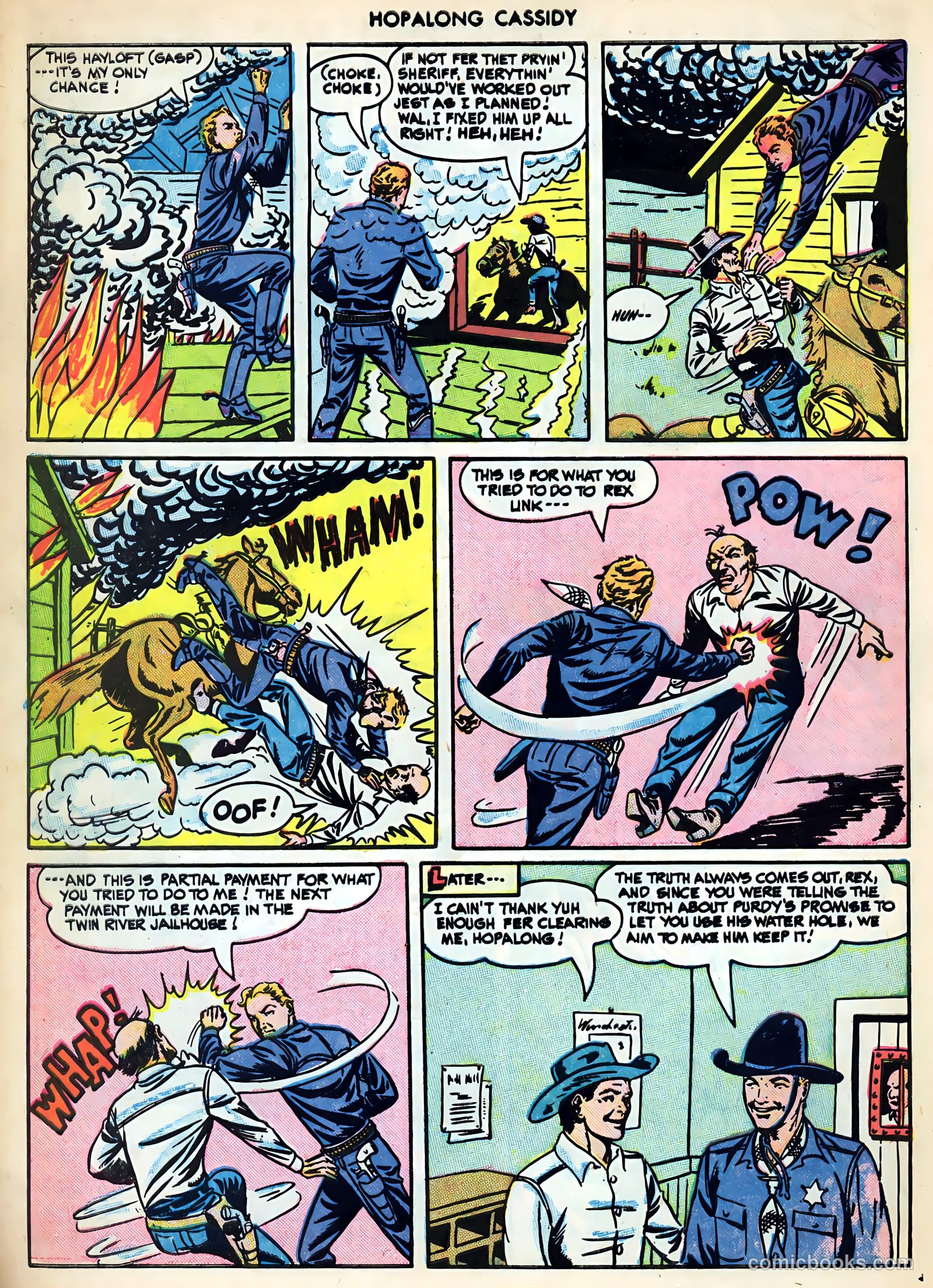 Hopalong Cassidy #38 — page 22 of 52